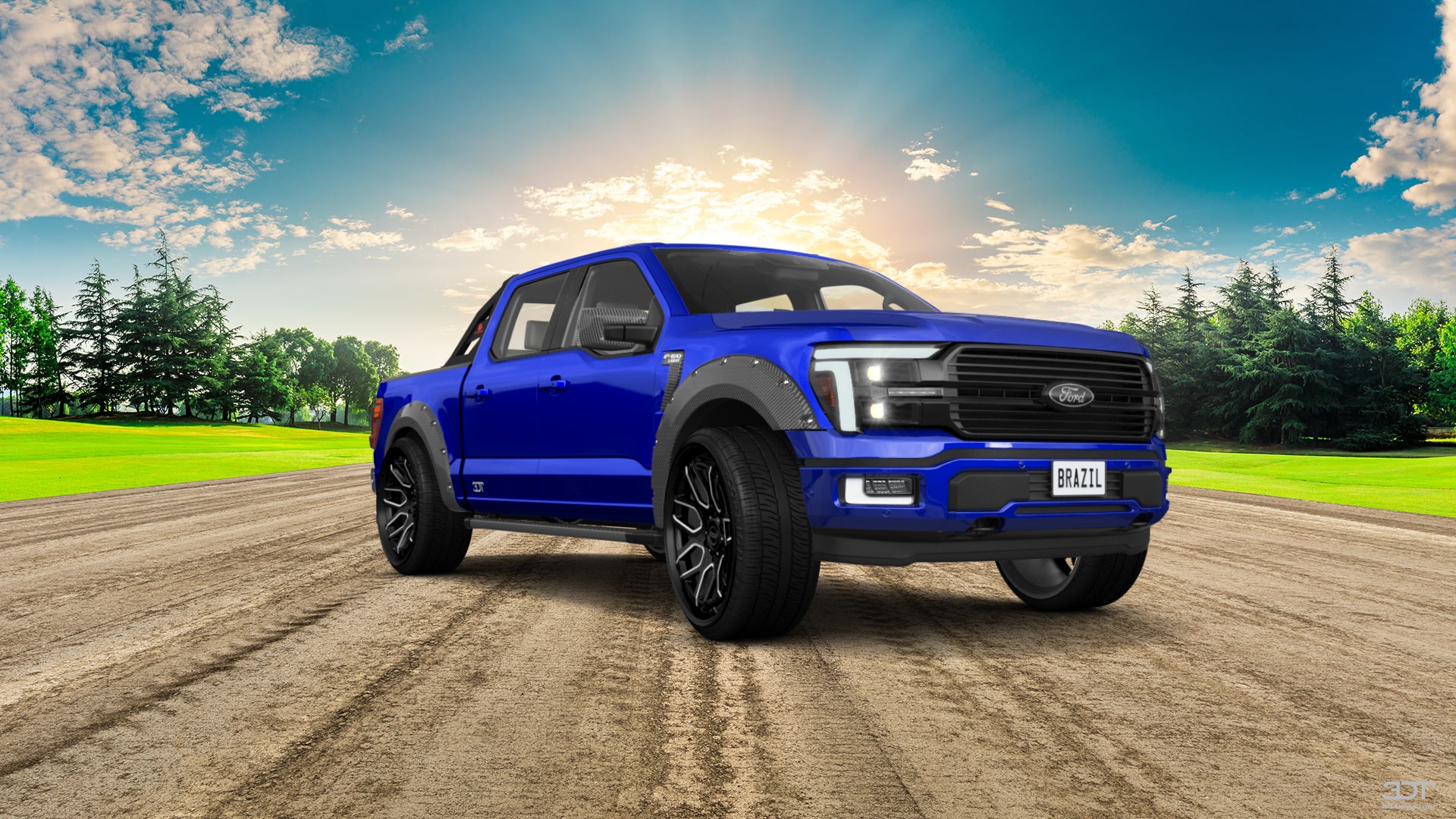 Ford F-150 SuperCrew 4 Door pickup truck 2024 Images