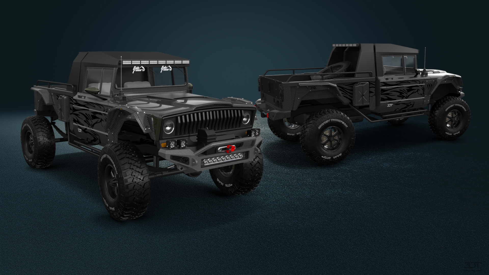 Jeep Kaiser M715 2 Door pickup truck 1968