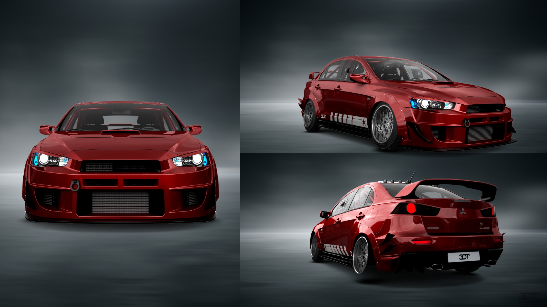Mitsubishi Lancer Evolution X Sedan 2008 tuning