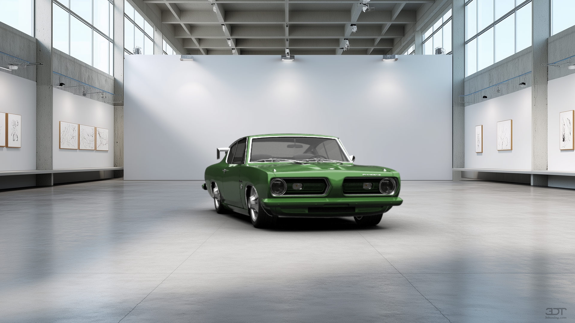 Plymouth Barracuda Coupe 1968 tuning