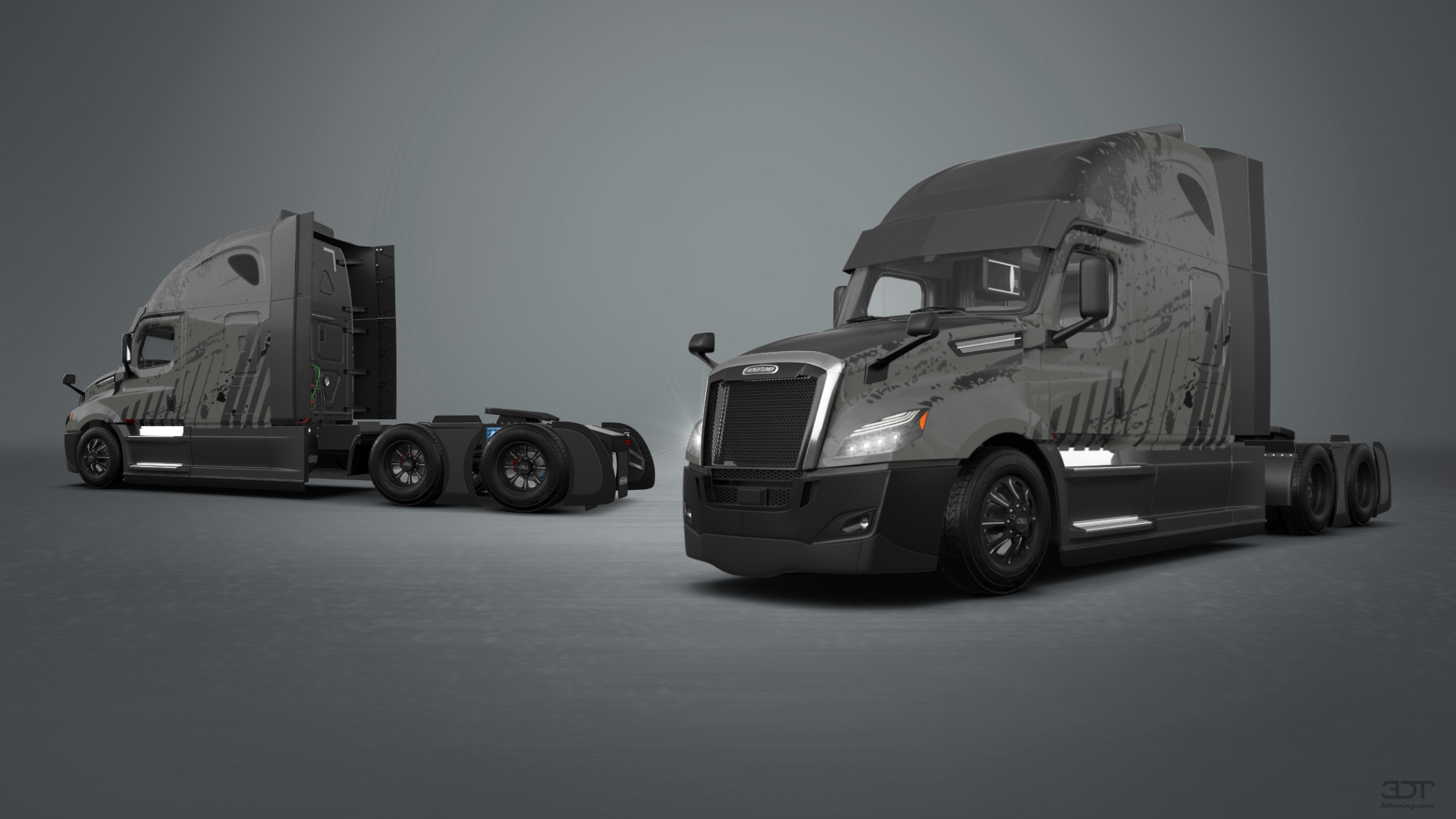 Freightliner Cascadia Sleeper Cab Truck 2018 tuning