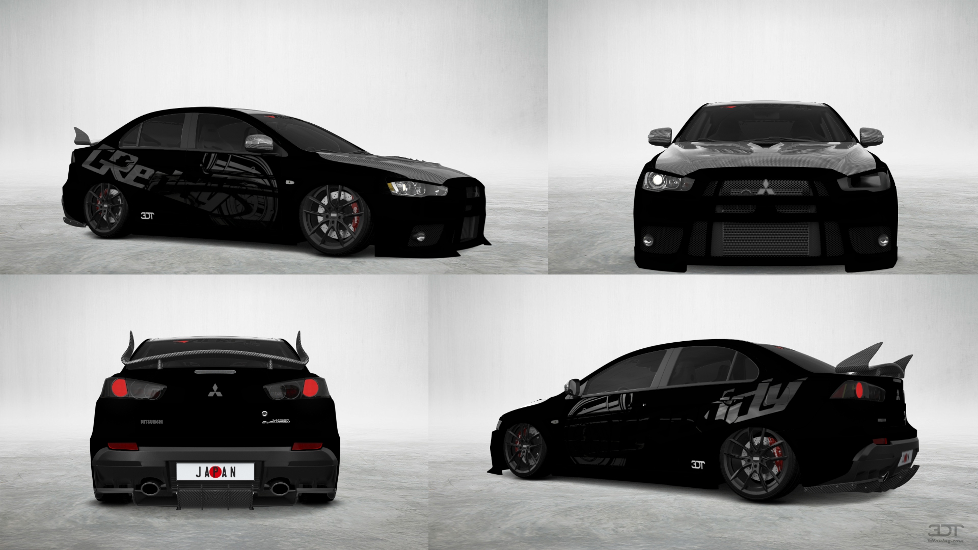 Mitsubishi Lancer Evolution X Sedan 2008