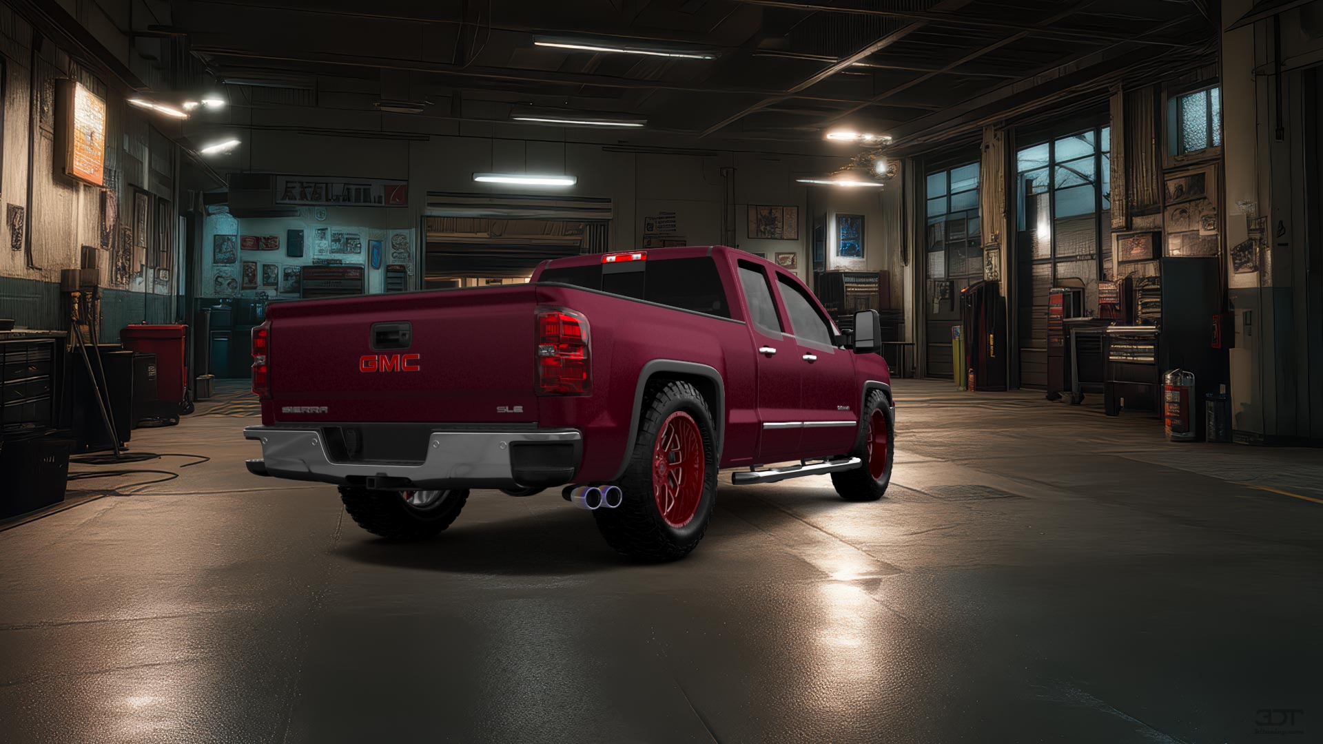 GMC Sierra 1500 Double Cab 6.5 4 Door Truck 2016 tuning