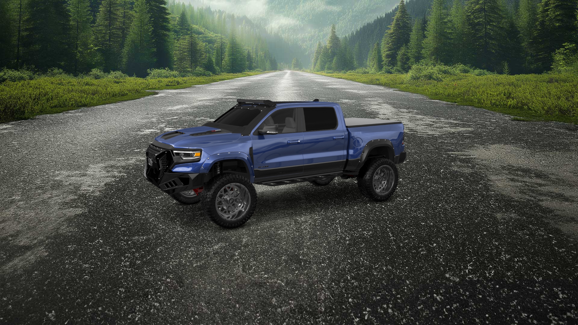 Dodge Ram 1500 TRX 4 Door pickup truck 2021