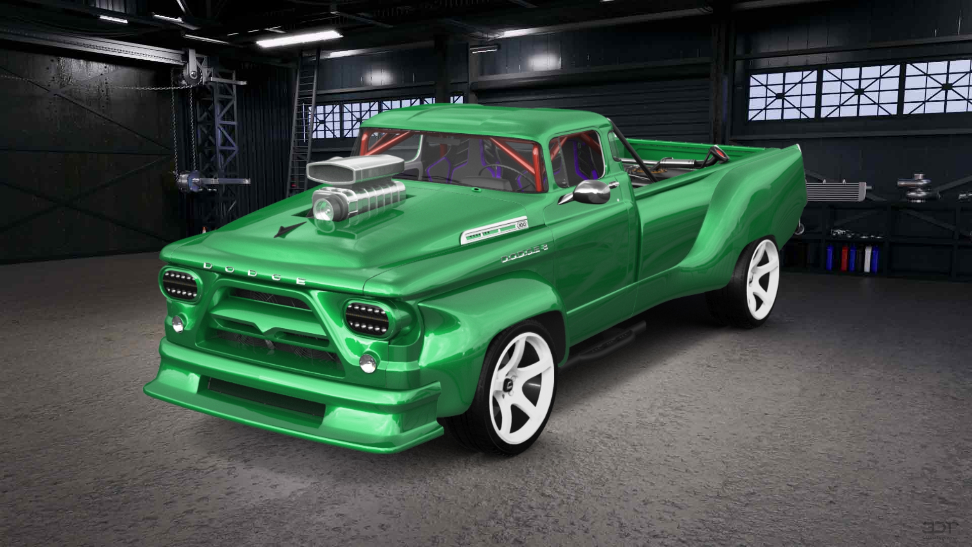 Dodge C series 2 Door pickup truck 1958 tuning