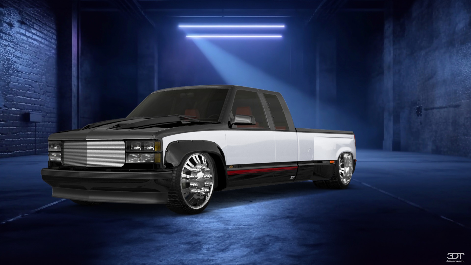 Chevrolet K3500 Extended Cab Pickup Truck 1988
