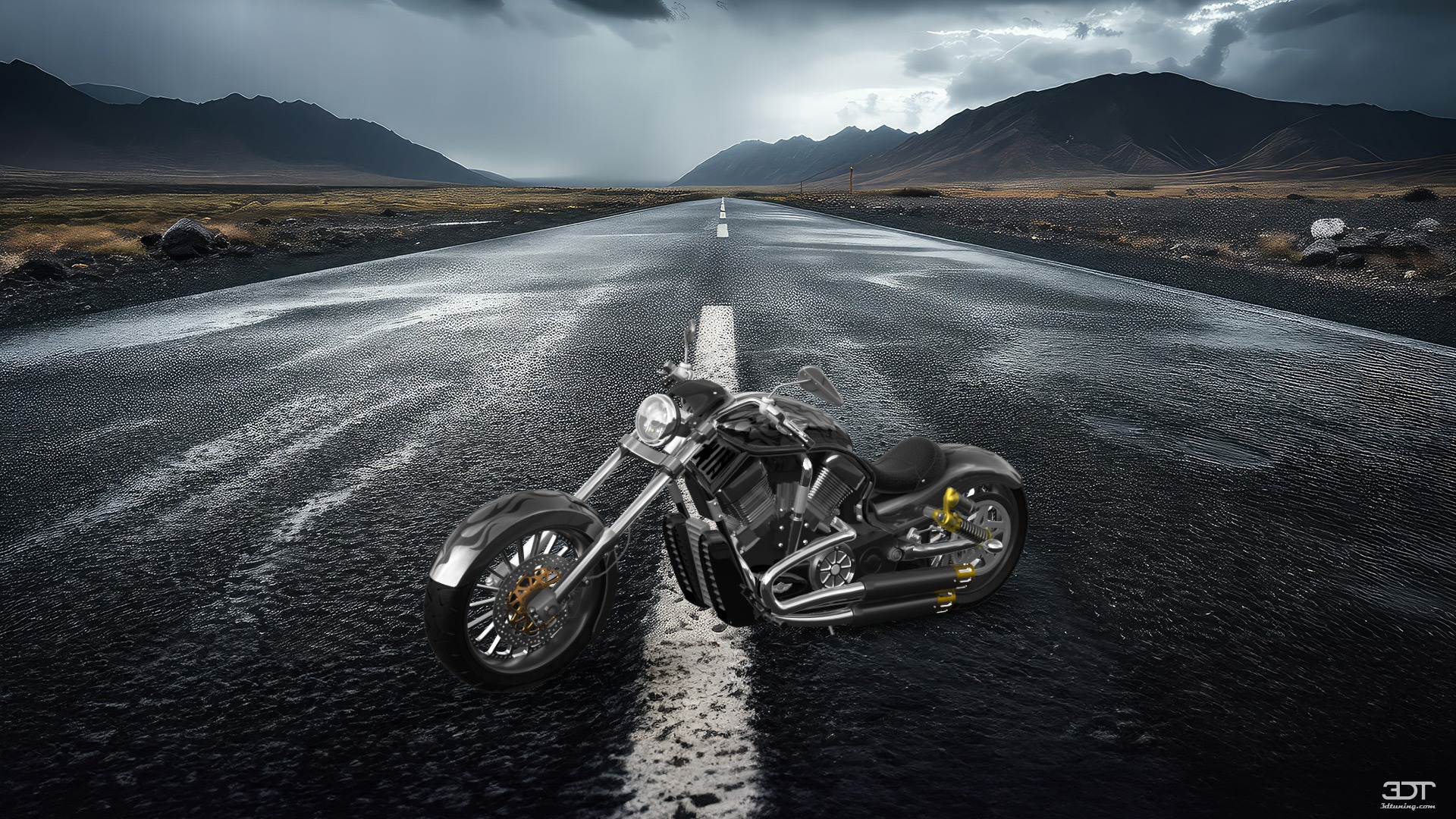 Harley-Davidson Custom Chopper Cruiser 2011