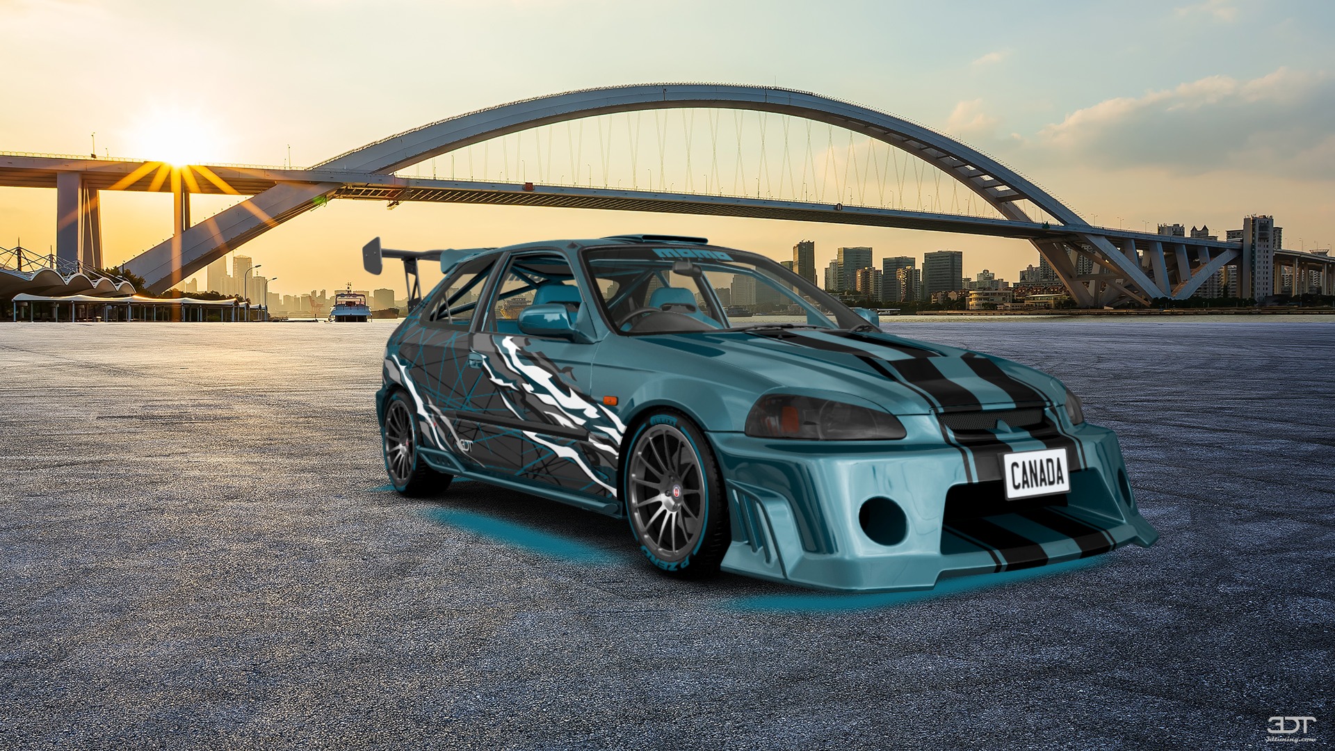 Honda Civic 3 Door Hatchback 1997 tuning