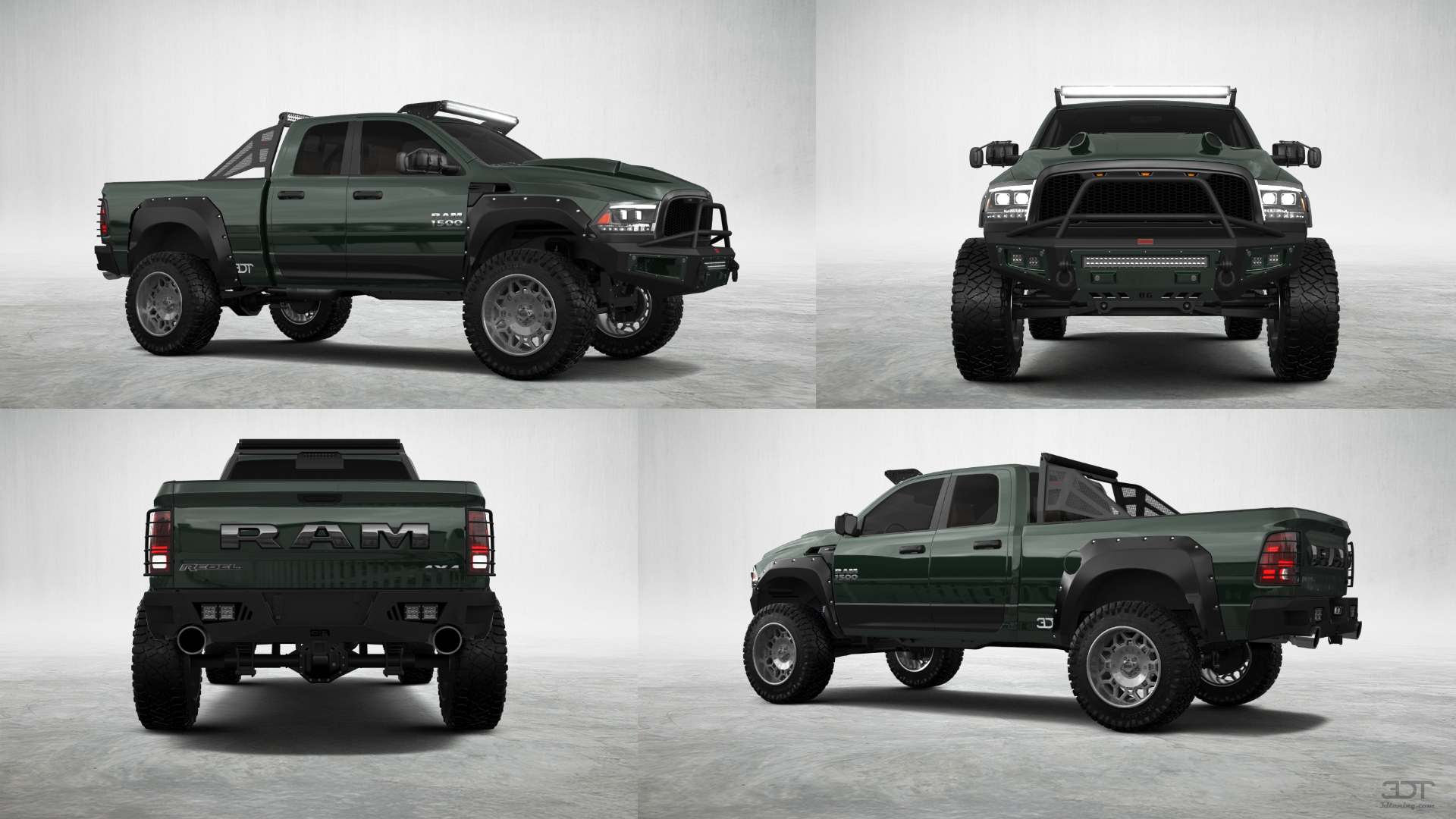 Dodge Ram 1500 6.4' box Extended Cab 4 Door pickup truck 2009