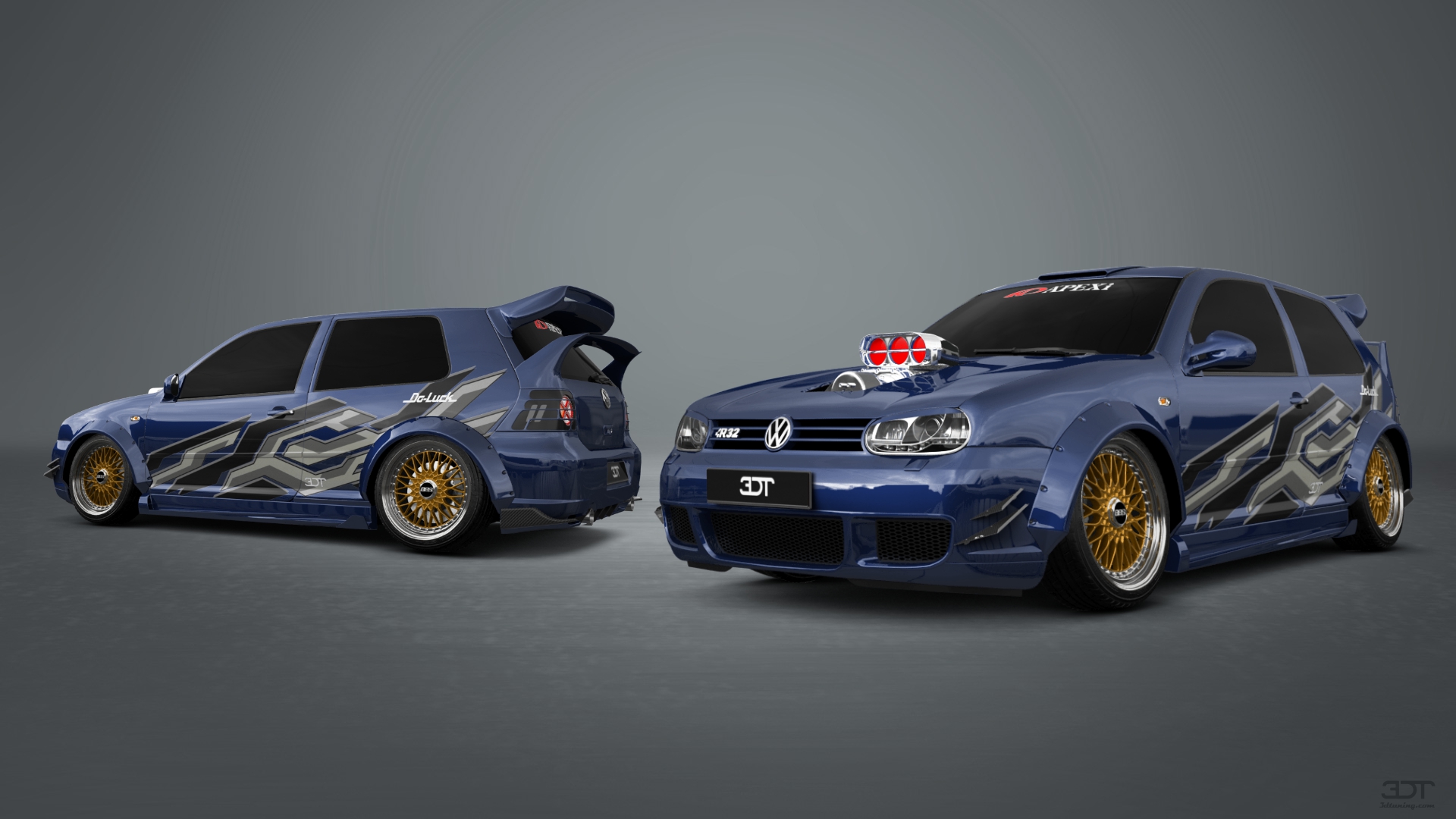 Volkswagen Golf 4 (mk4) 3 Door Hatchback 1997 tuning