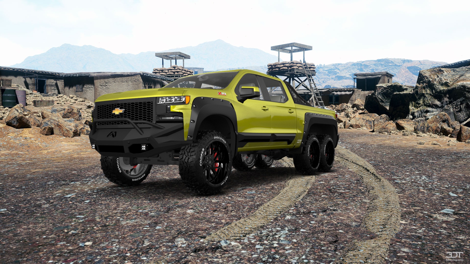 Chevrolet Silverado Hennessey Goliath 6X6 Truck 2020