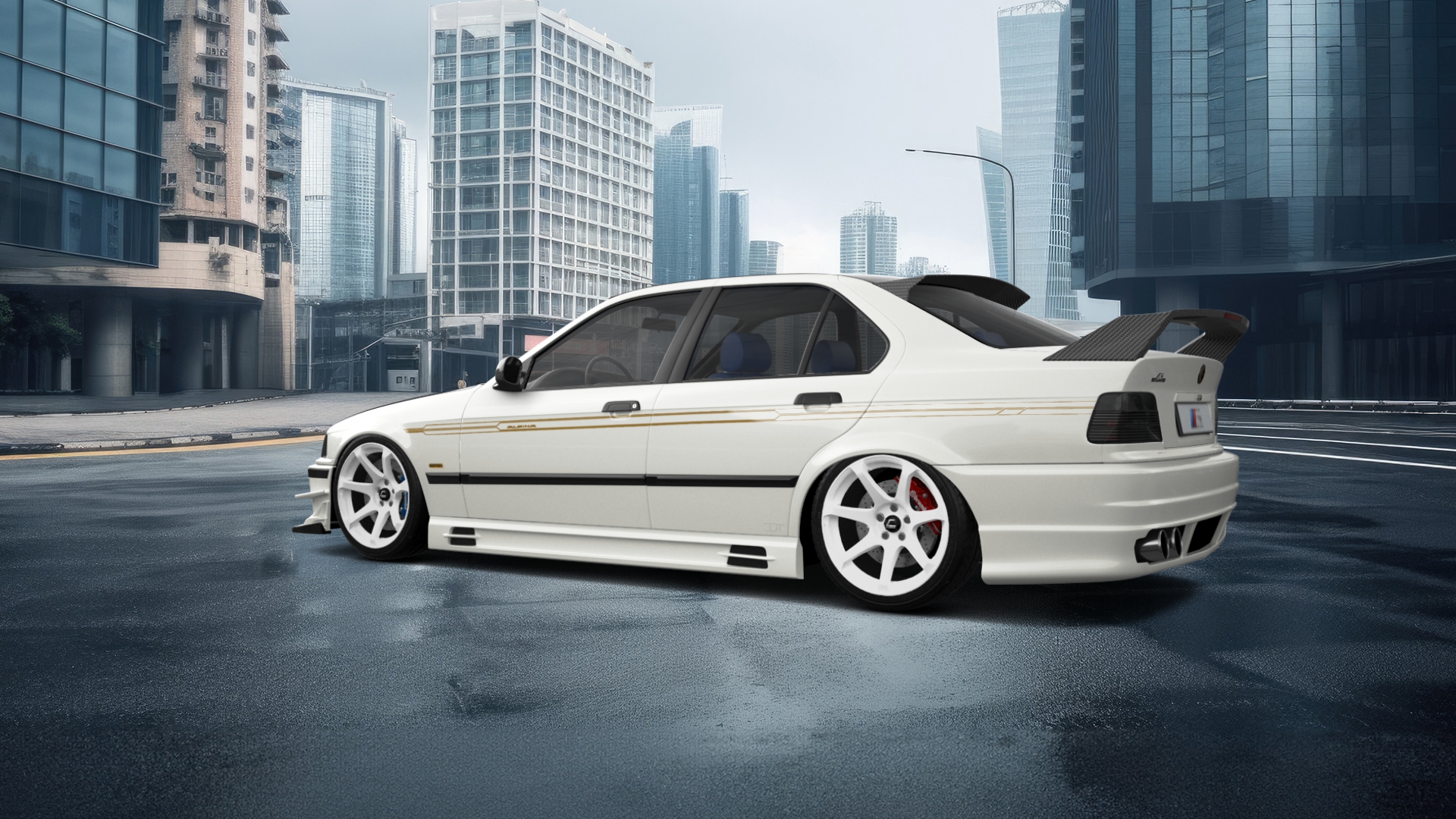 BMW 3 Series 4 Door Saloon 1990