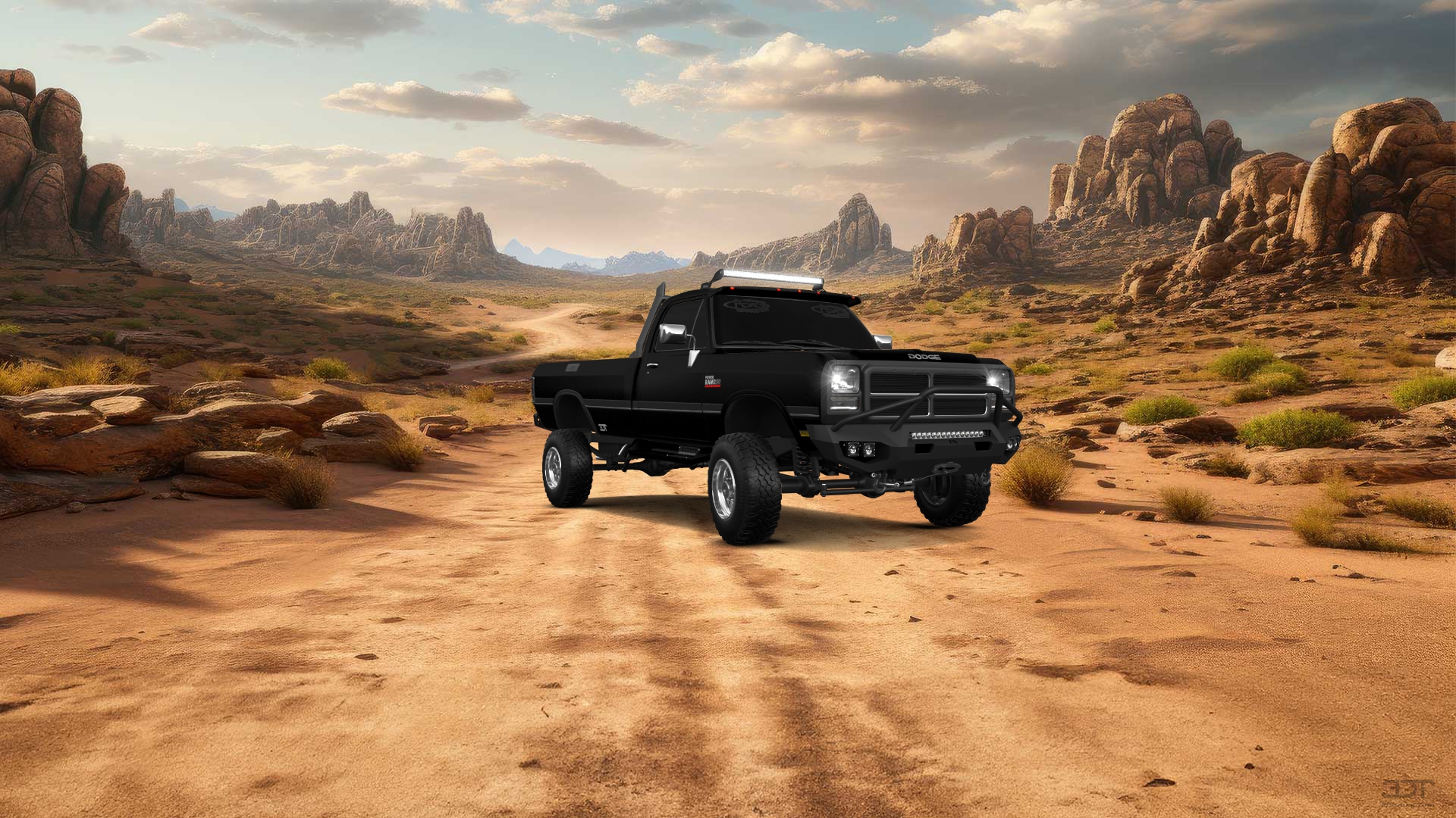 Dodge Ram 2 Door pickup truck 1991