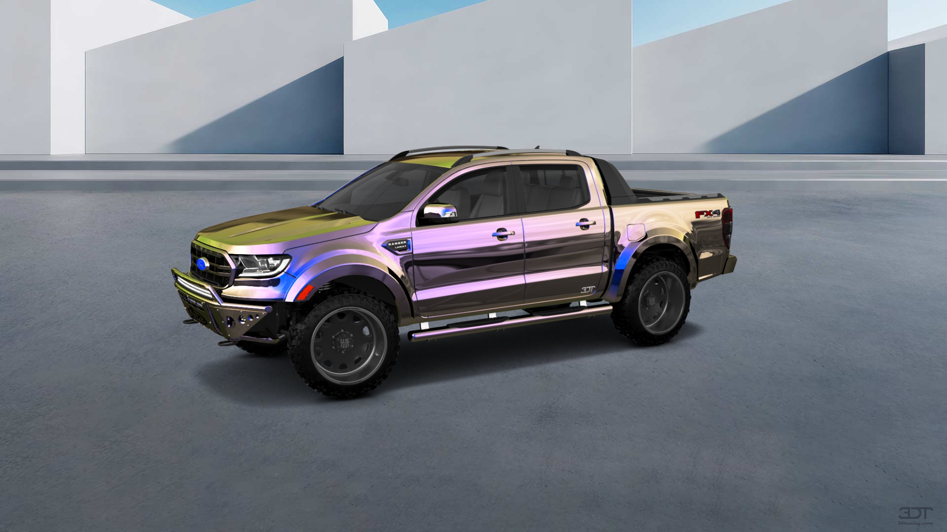 Ford Ranger 4 Door pickup truck 2019 tuning