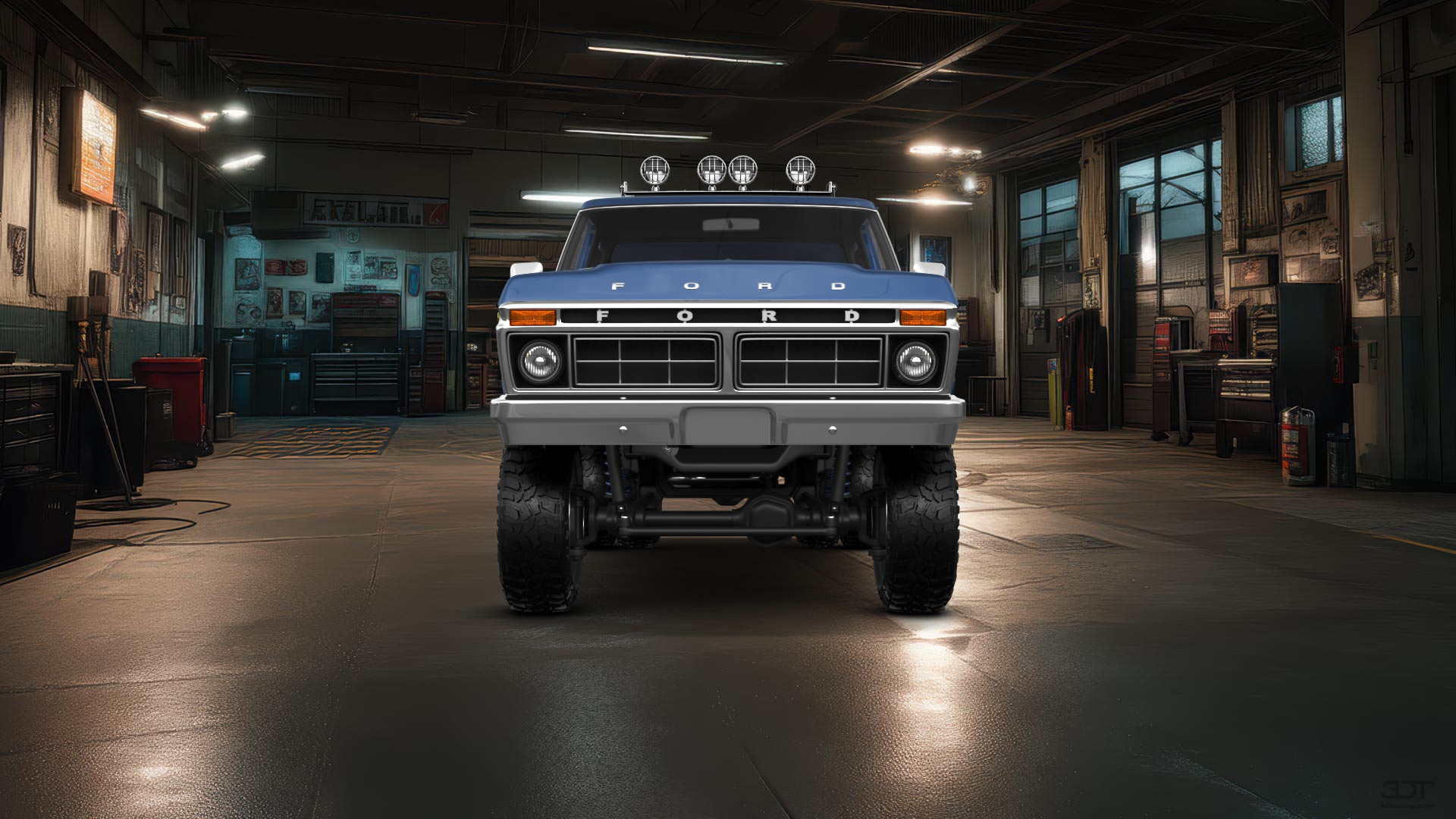 Ford F-350 Dually 4 Door pickup truck 1973 Images