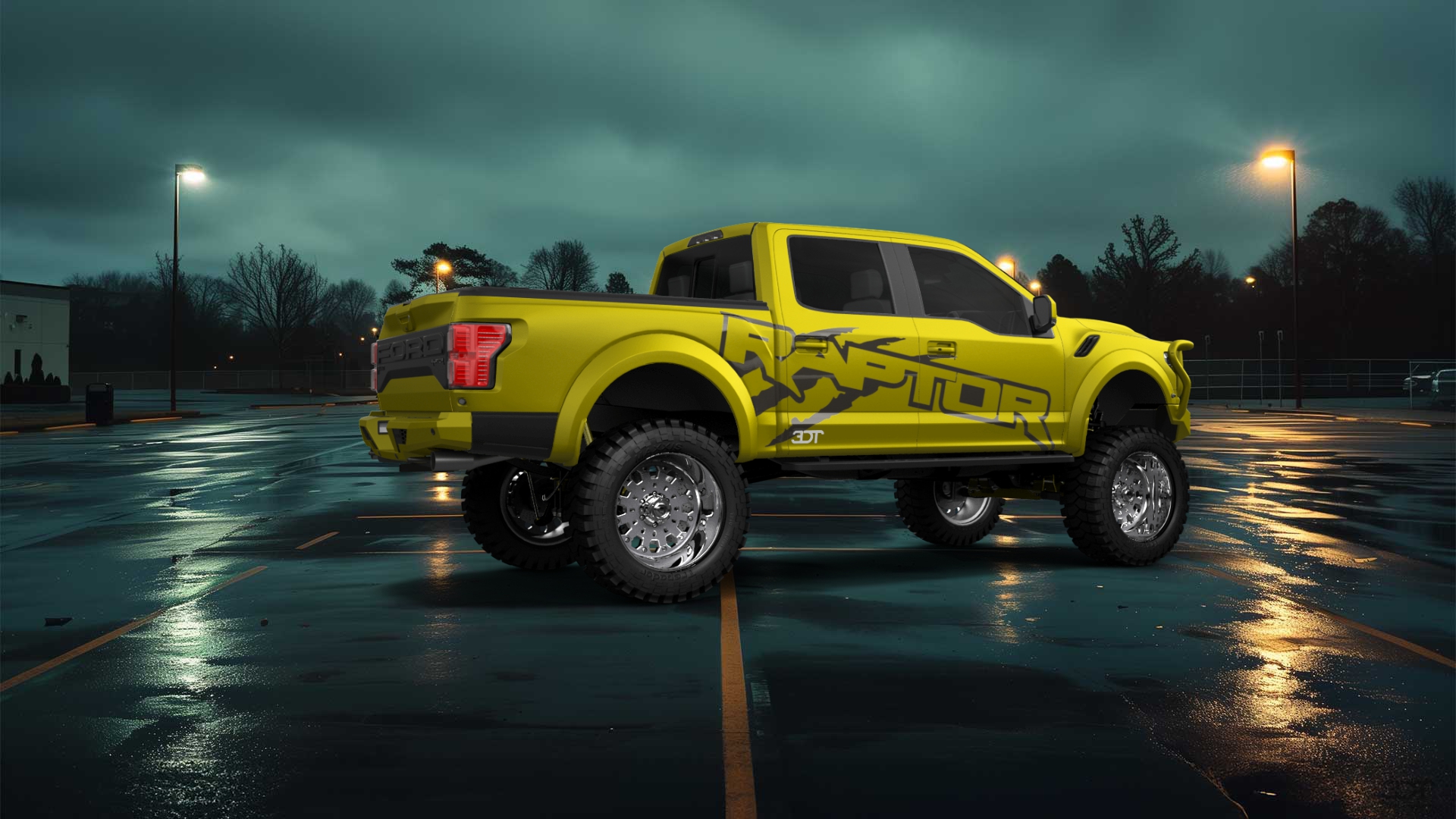 Ford F-150 Raptor 4 Door pickup truck 2017