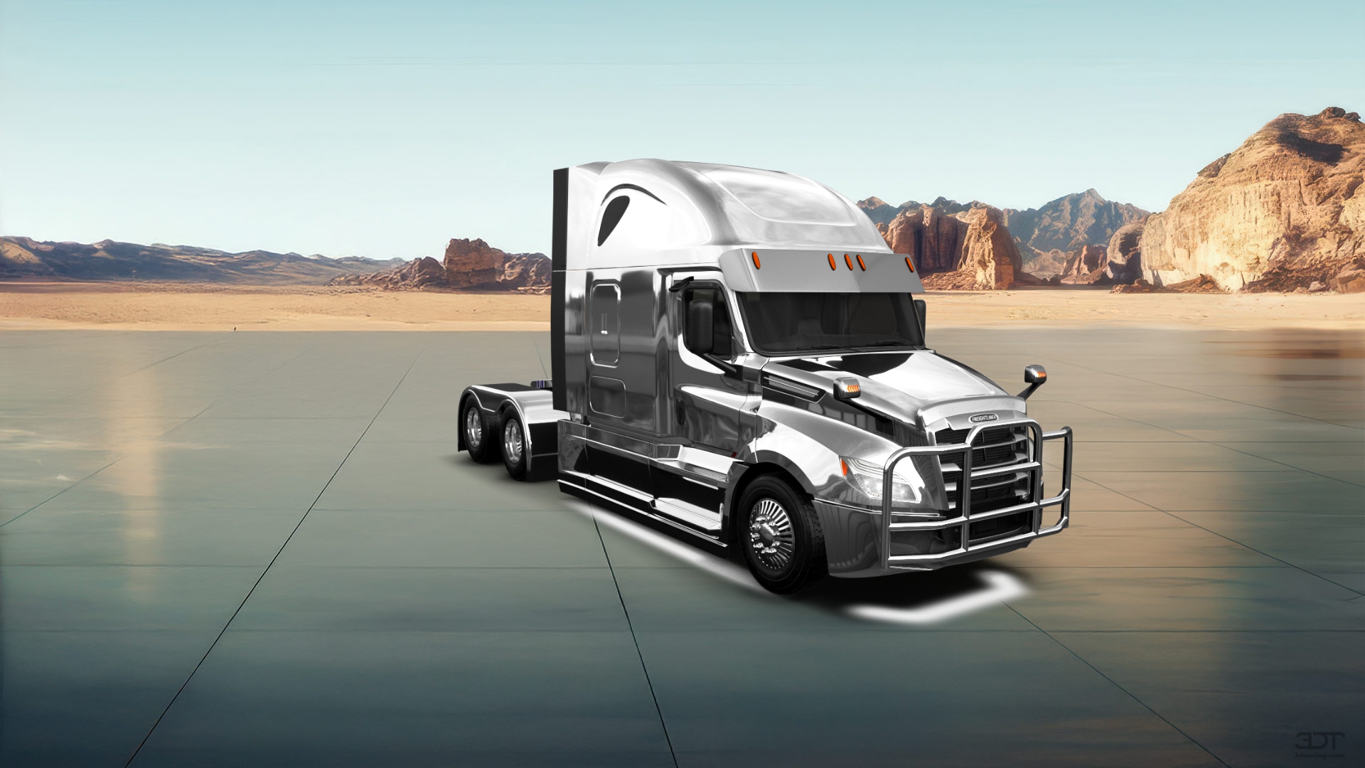 Freightliner Cascadia Sleeper Cab Truck 2018 tuning