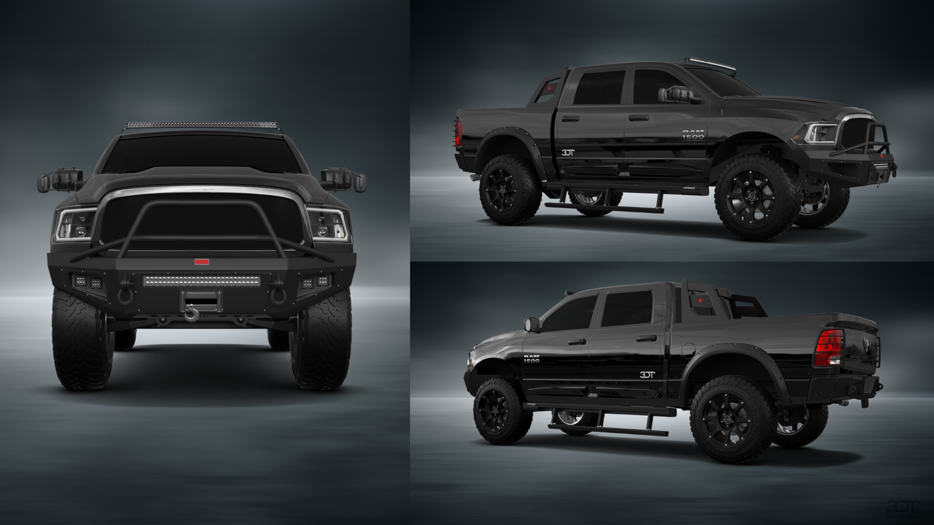 Dodge Ram 1500 5.7' box 4 Door pickup truck 2010 tuning