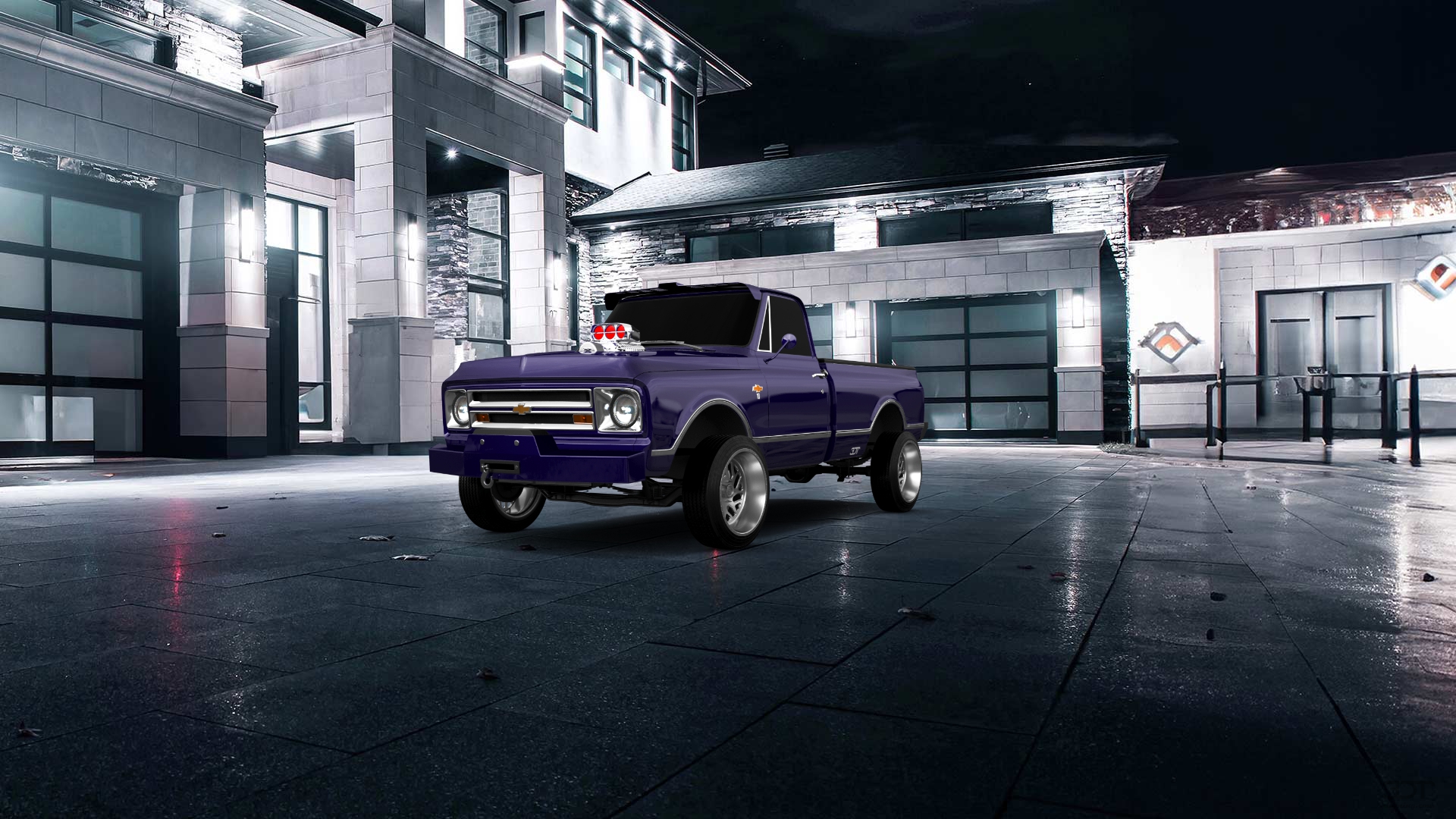 Chevrolet C-10 Cheyenne 2 Door pickup truck 1967 tuning