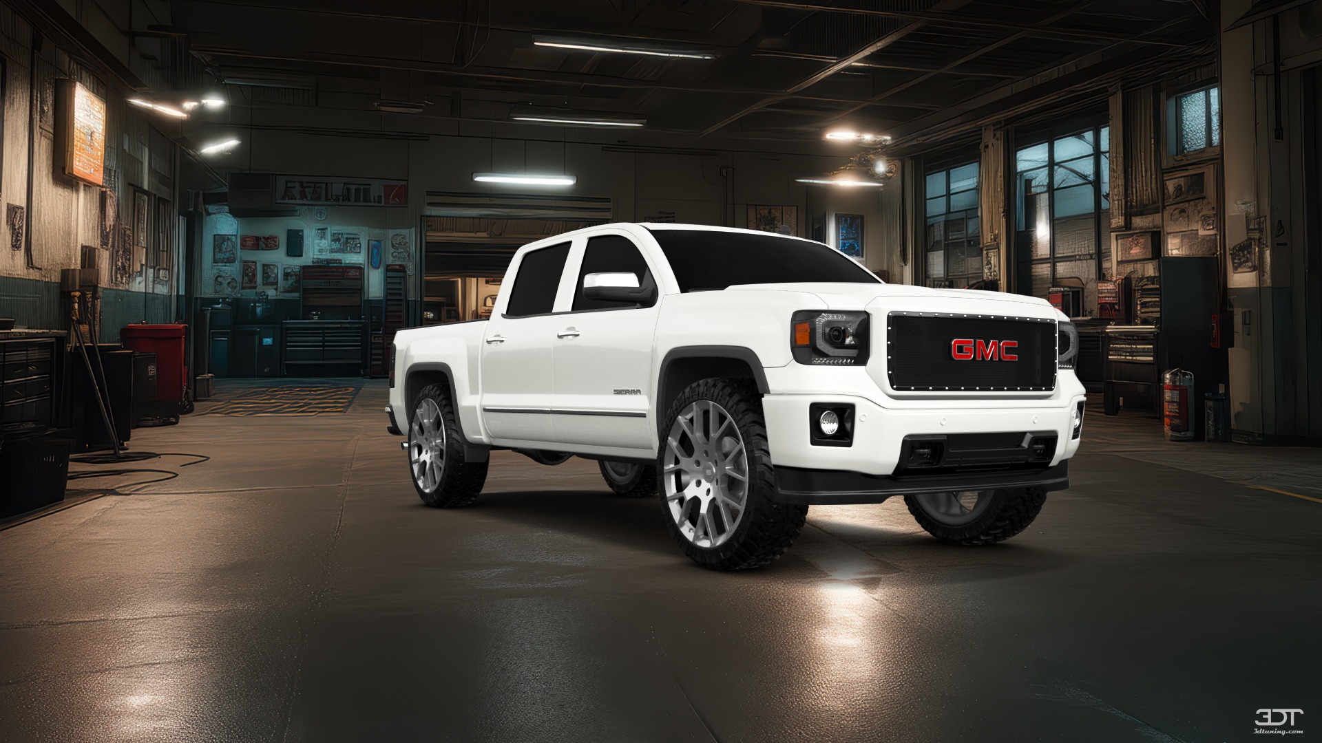 GMC Sierra 4 Door pickup truck 2014 tuning