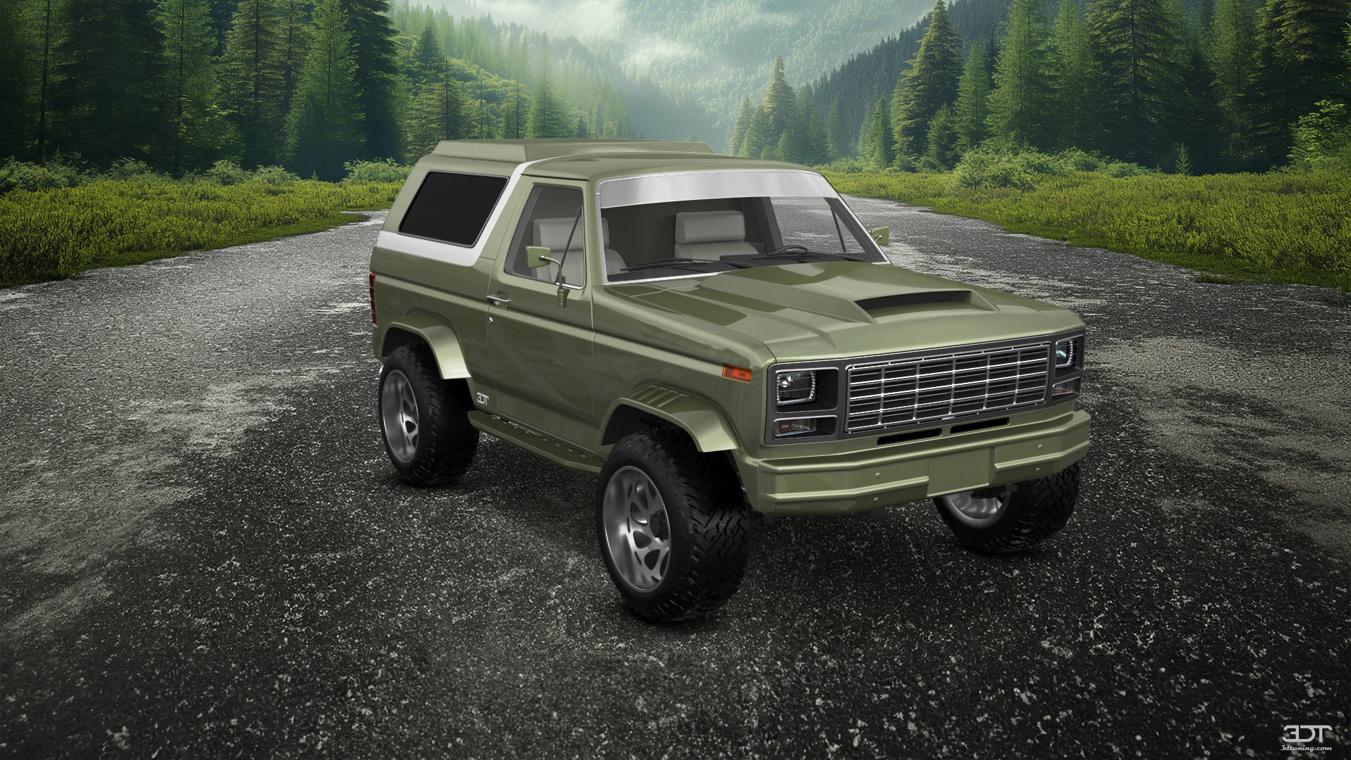 Ford Bronco 3 Door SUV 1980