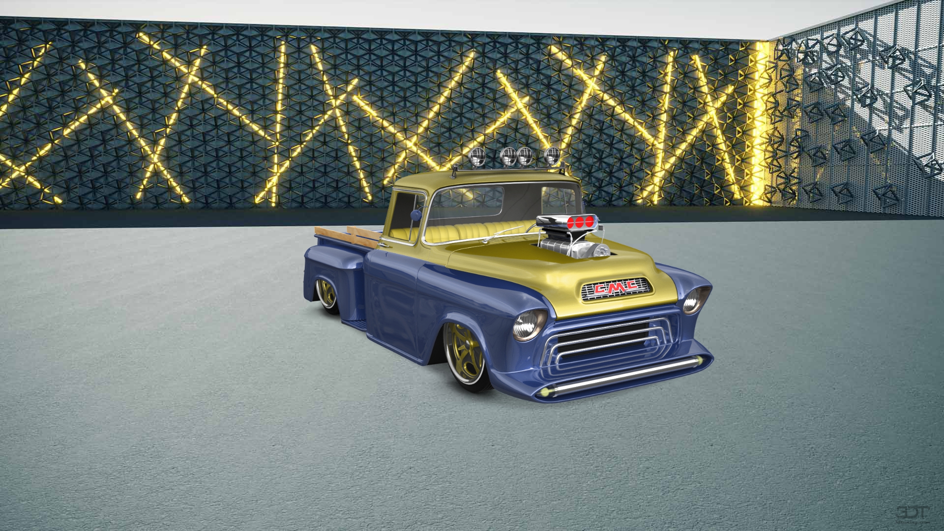GMC 100 Stepside 2 Door pickup truck 1957