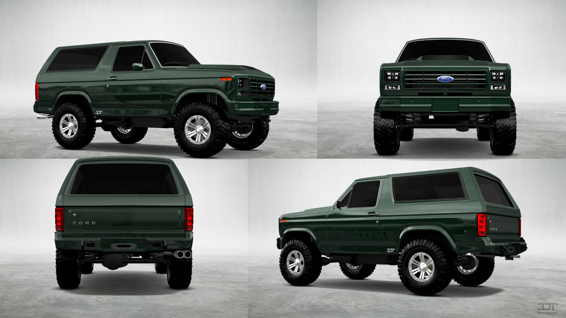 Ford Bronco 3 Door SUV 1980 tuning