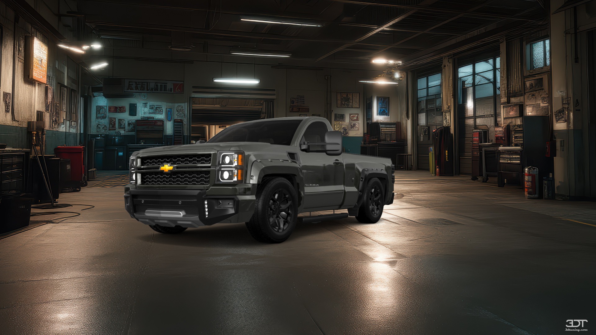Chevrolet Silverado 1500 6.5 box Truck 2014 tuning