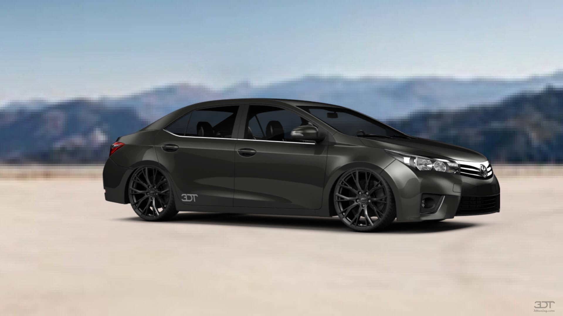 Toyota Corolla EU Version Sedan 2014 tuning