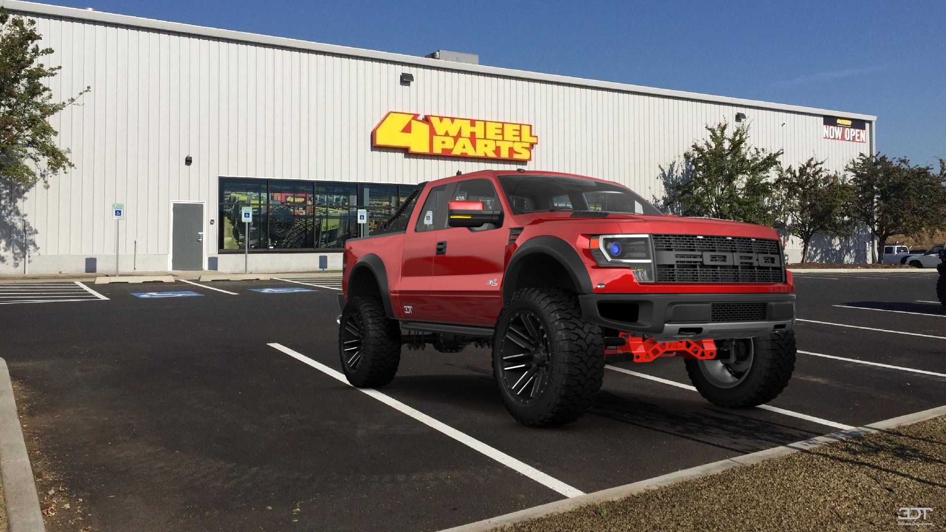 Ford F-150 SVT Raptor 2 Door pickup truck 2010 tuning