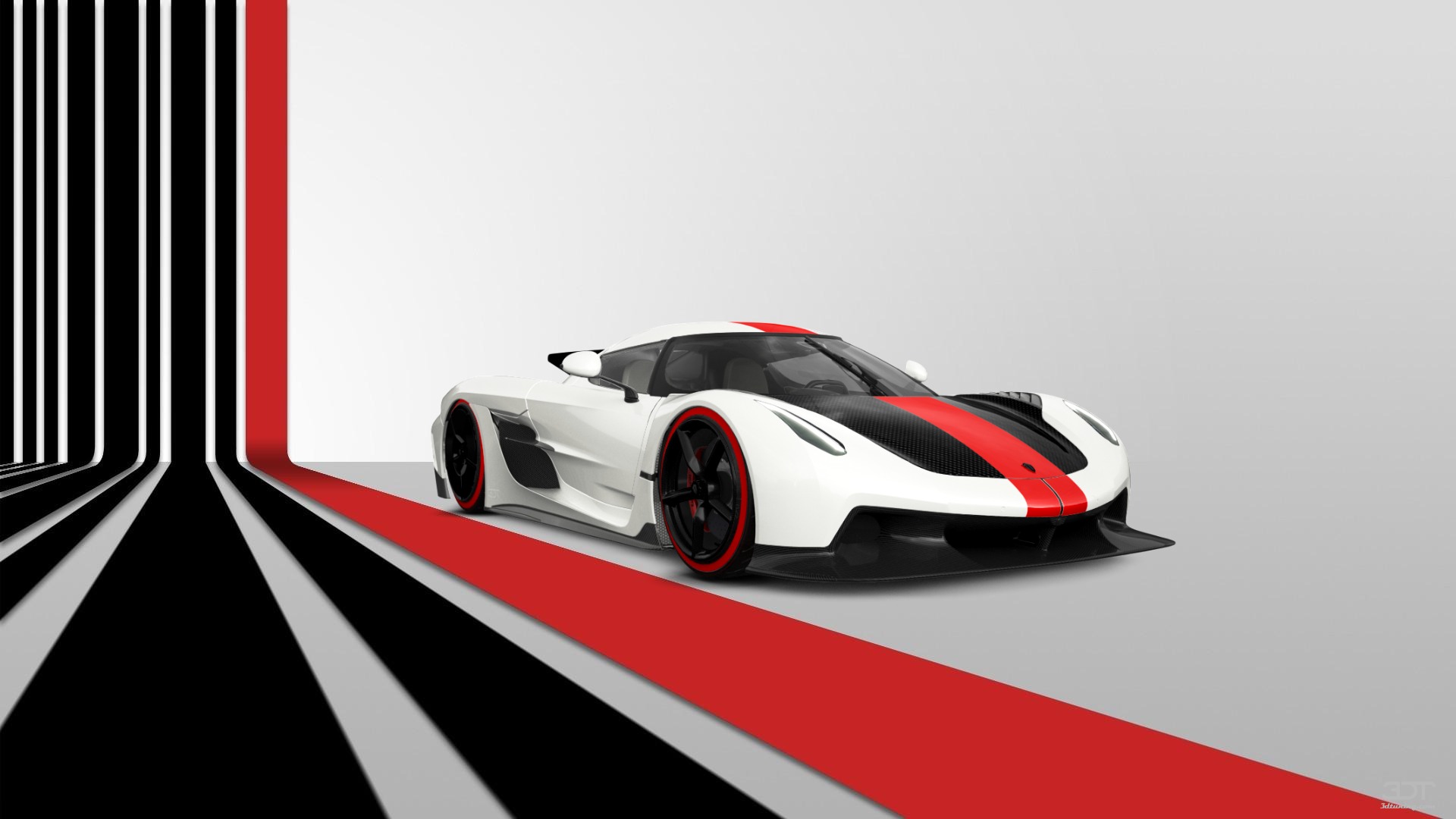 Koenigsegg Jesko 2 door targa top 2020 tuning