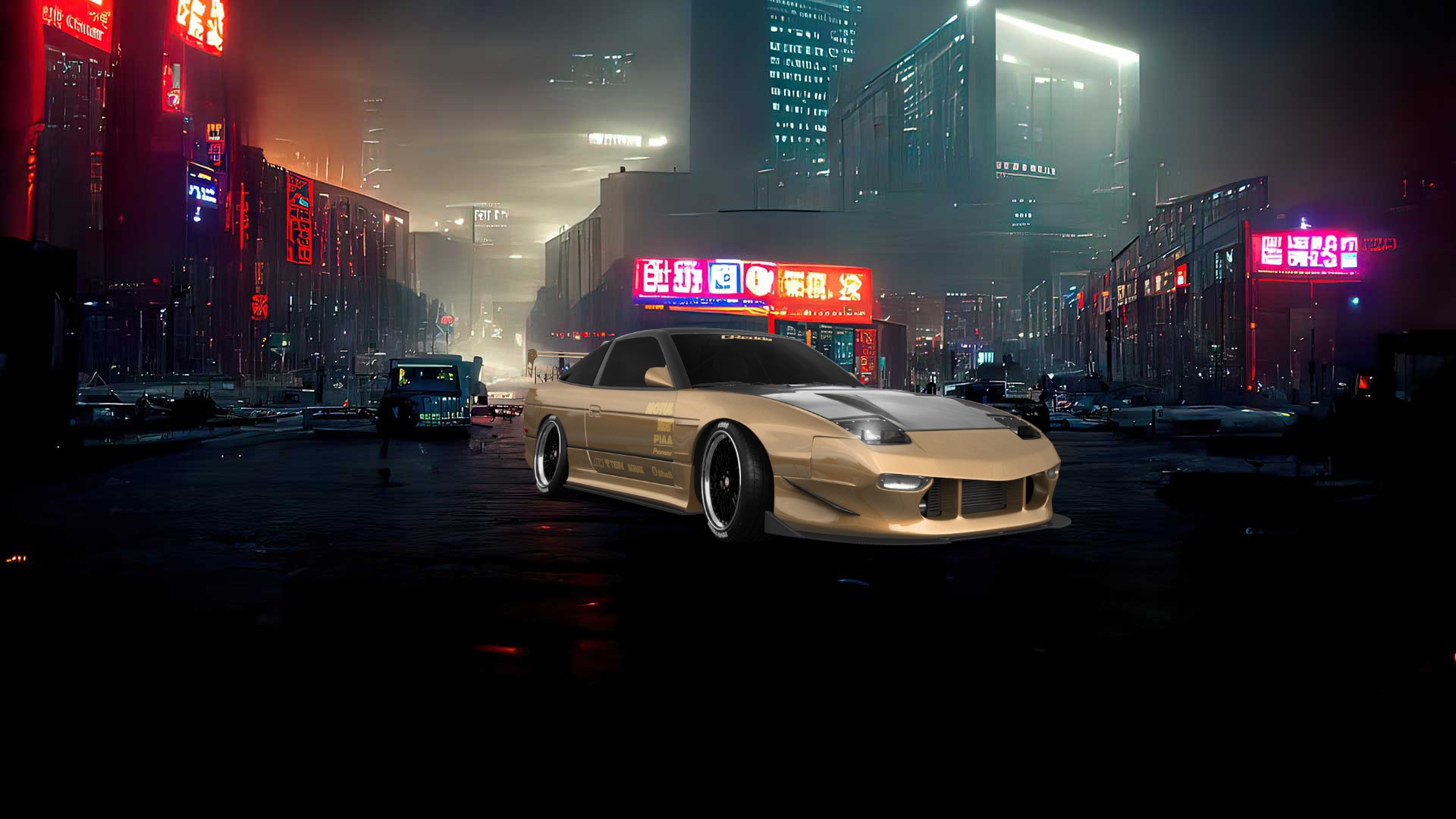 Nissan 240SX 3 Door Hatchback 1989 tuning