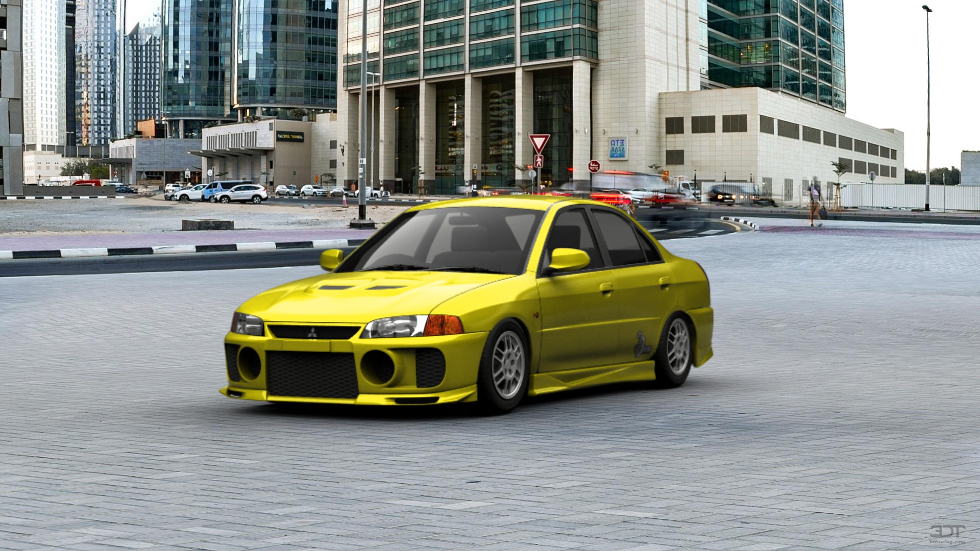 Mitsubishi Lancer Evo IV Sedan 1996 tuning