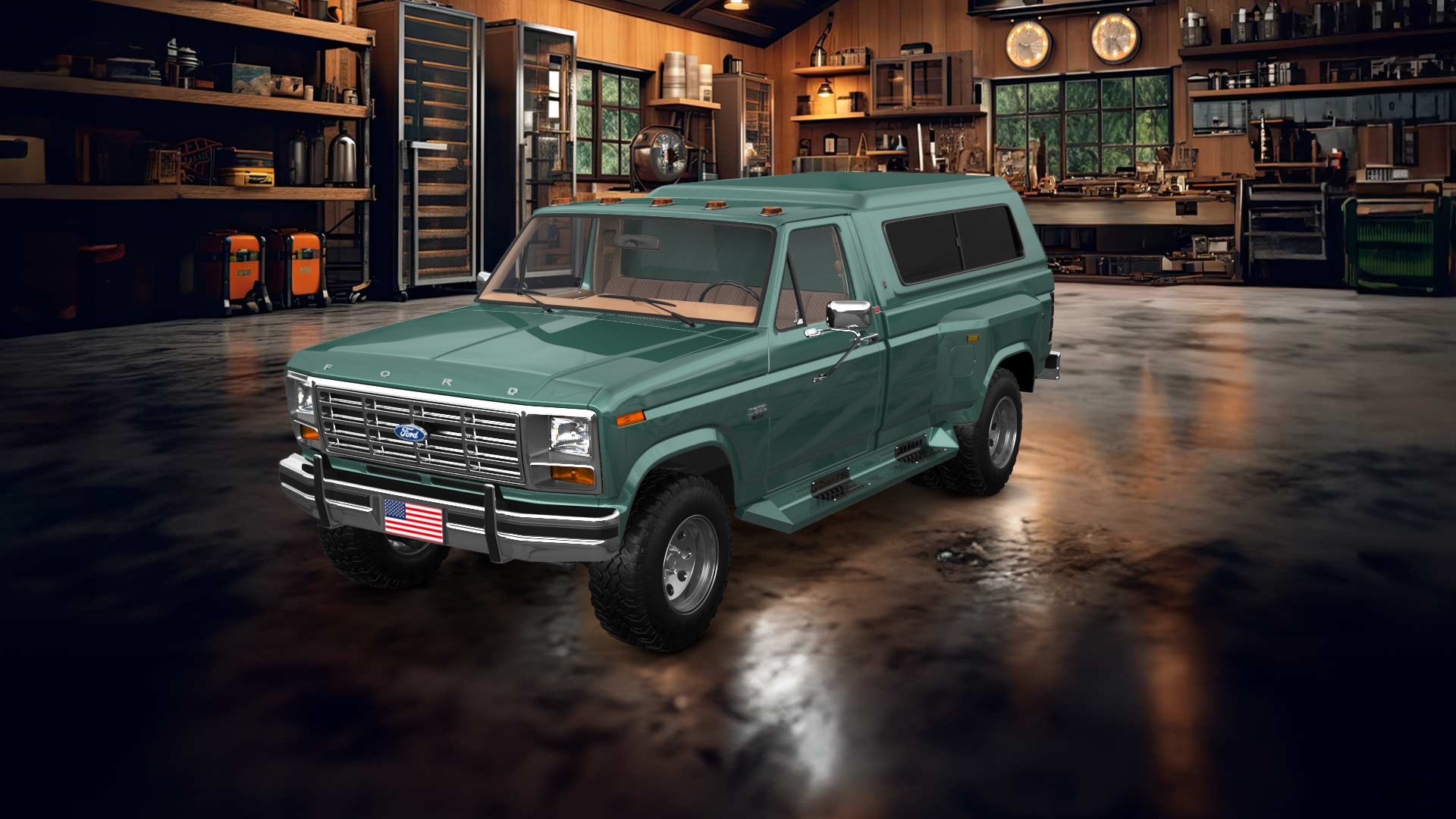 Ford F-350 Dually Regular Cab 2 Door pickup truck 1980