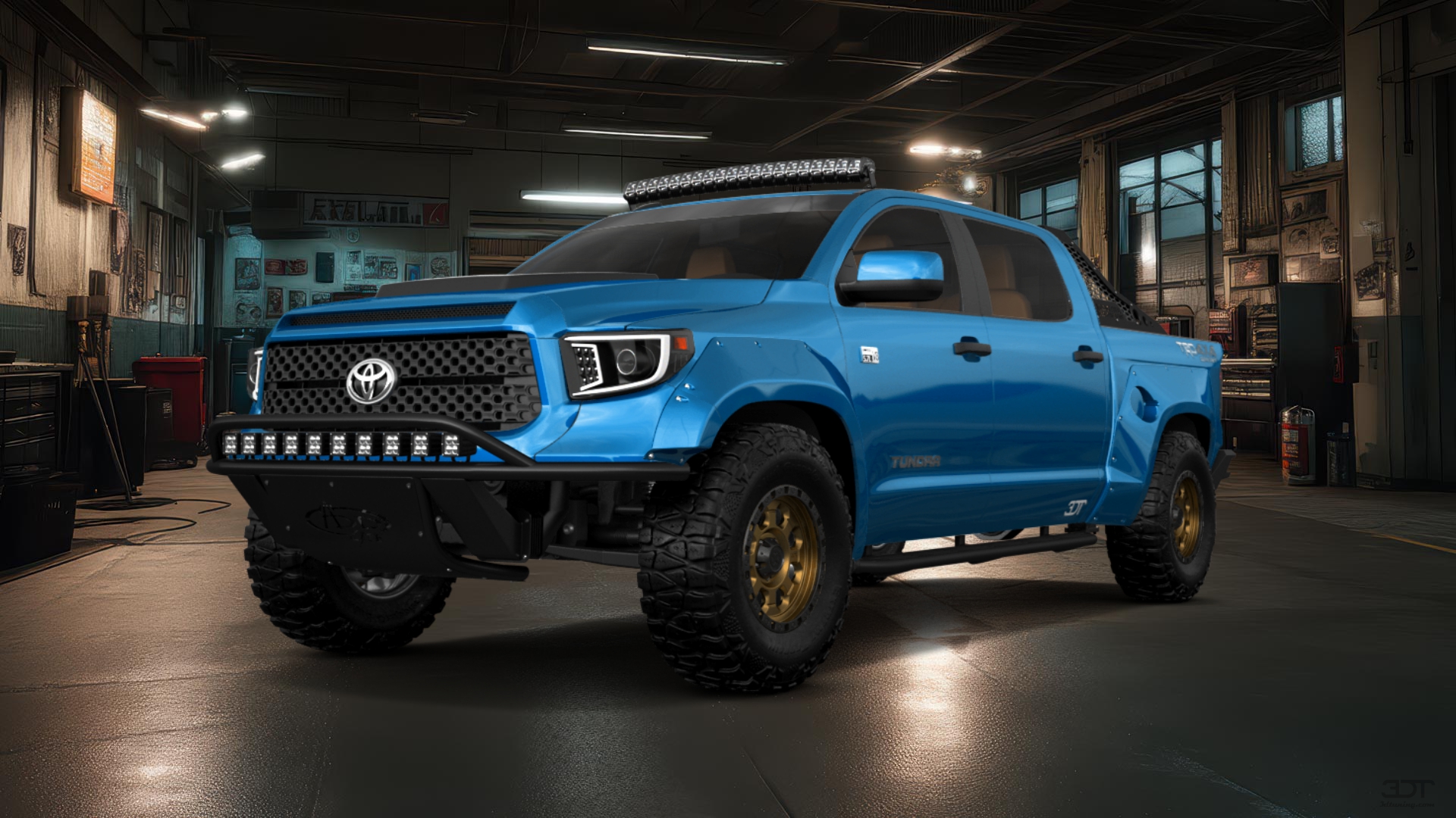 Toyota Tundra 4 Door pickup truck 2018 tuning