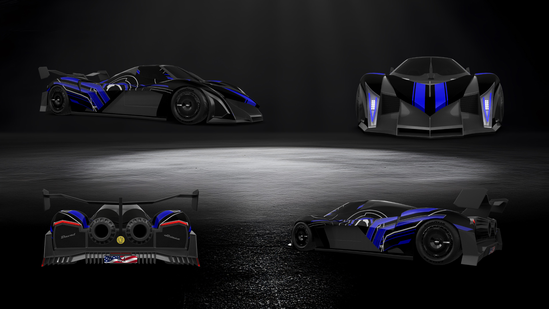 Devel Sixteen Hypercar 2014 tuning