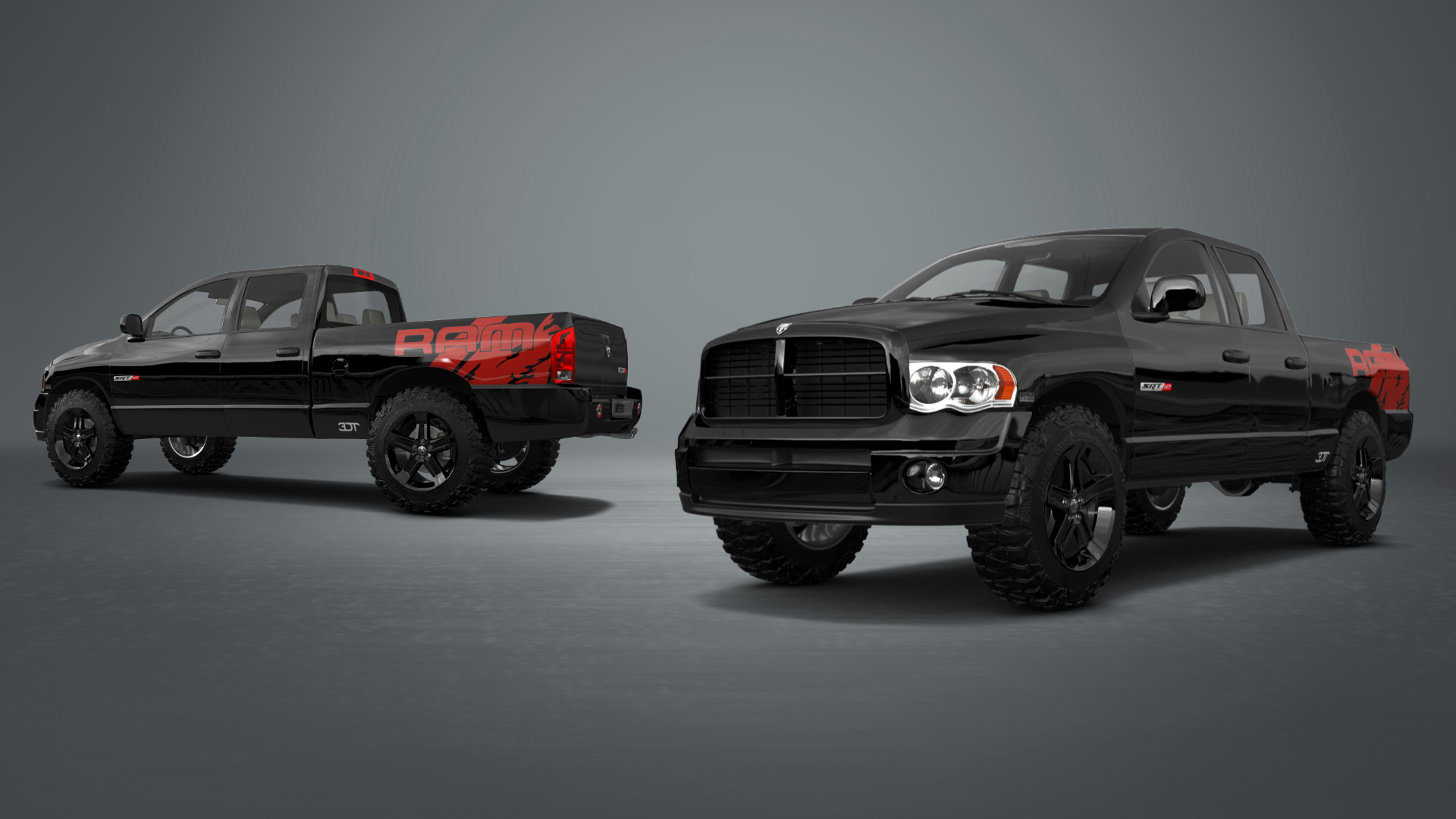 Dodge Ram 1500 6.4 ft box 4 Door pickup truck 2002 tuning