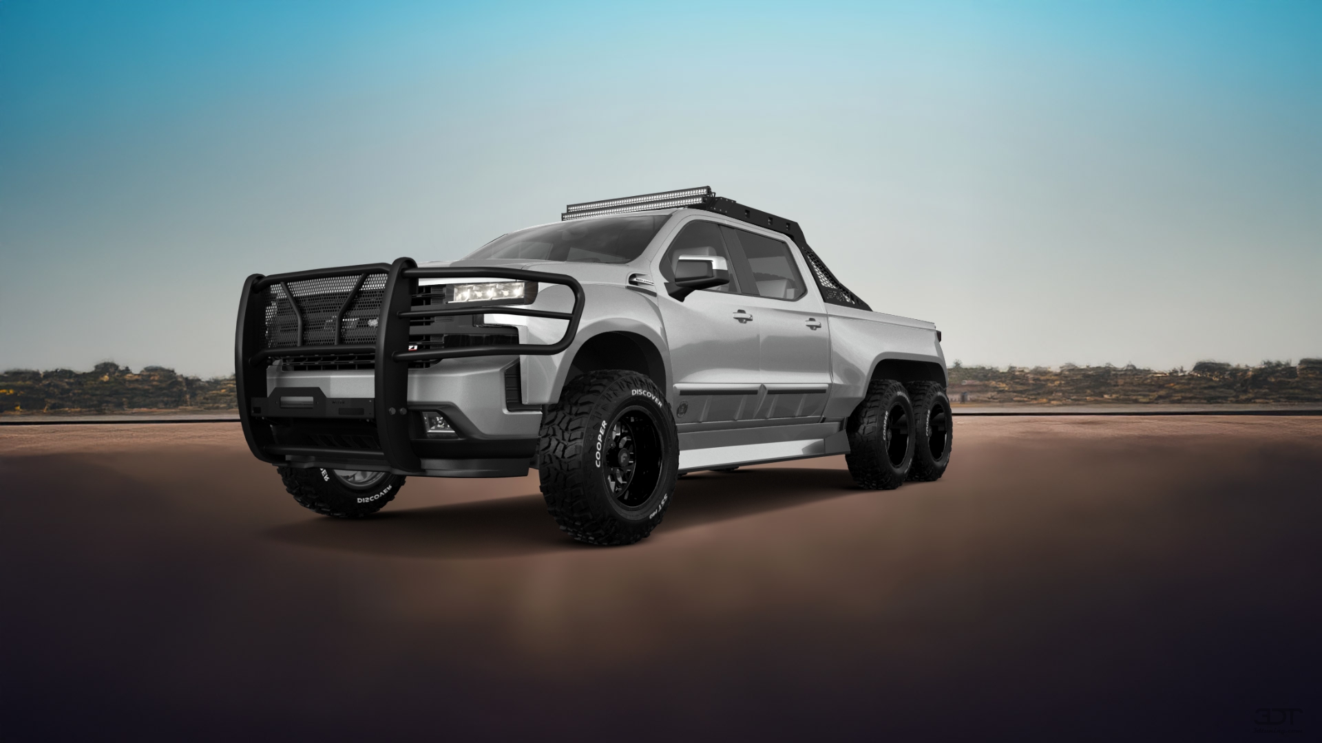 Chevrolet Silverado Hennessey Goliath 6X6 Truck 2020 tuning