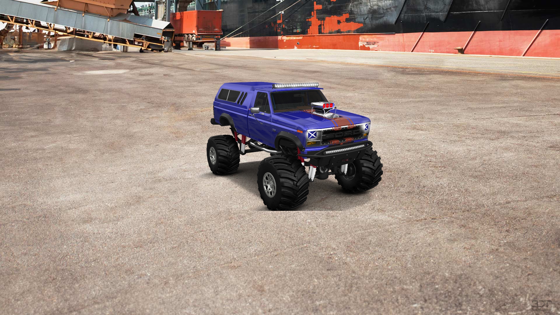 Ford F-150 2 Door pickup truck 1986 tuning