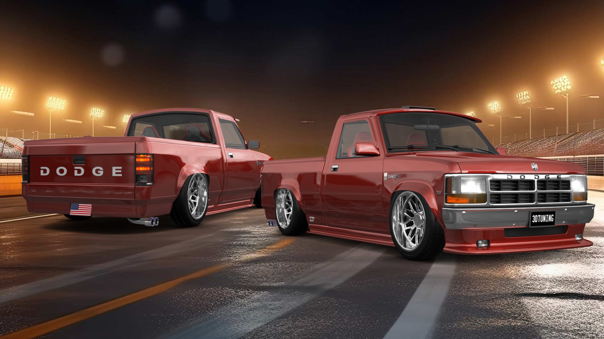 Dodge Dakota Regular Cab 2 Door pickup truck 1987 tuning