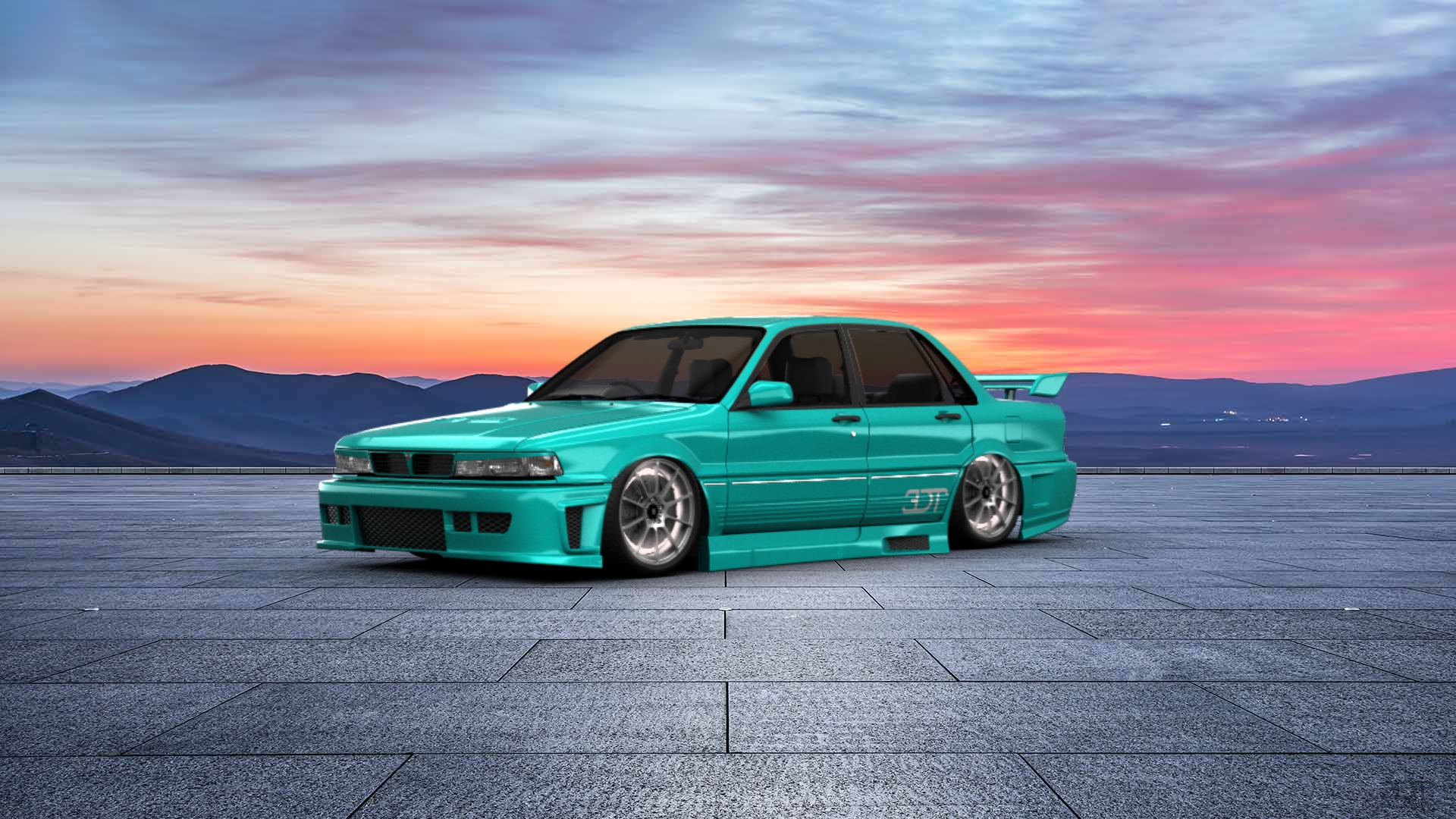 Mitsubishi Galant Sedan 1987 tuning