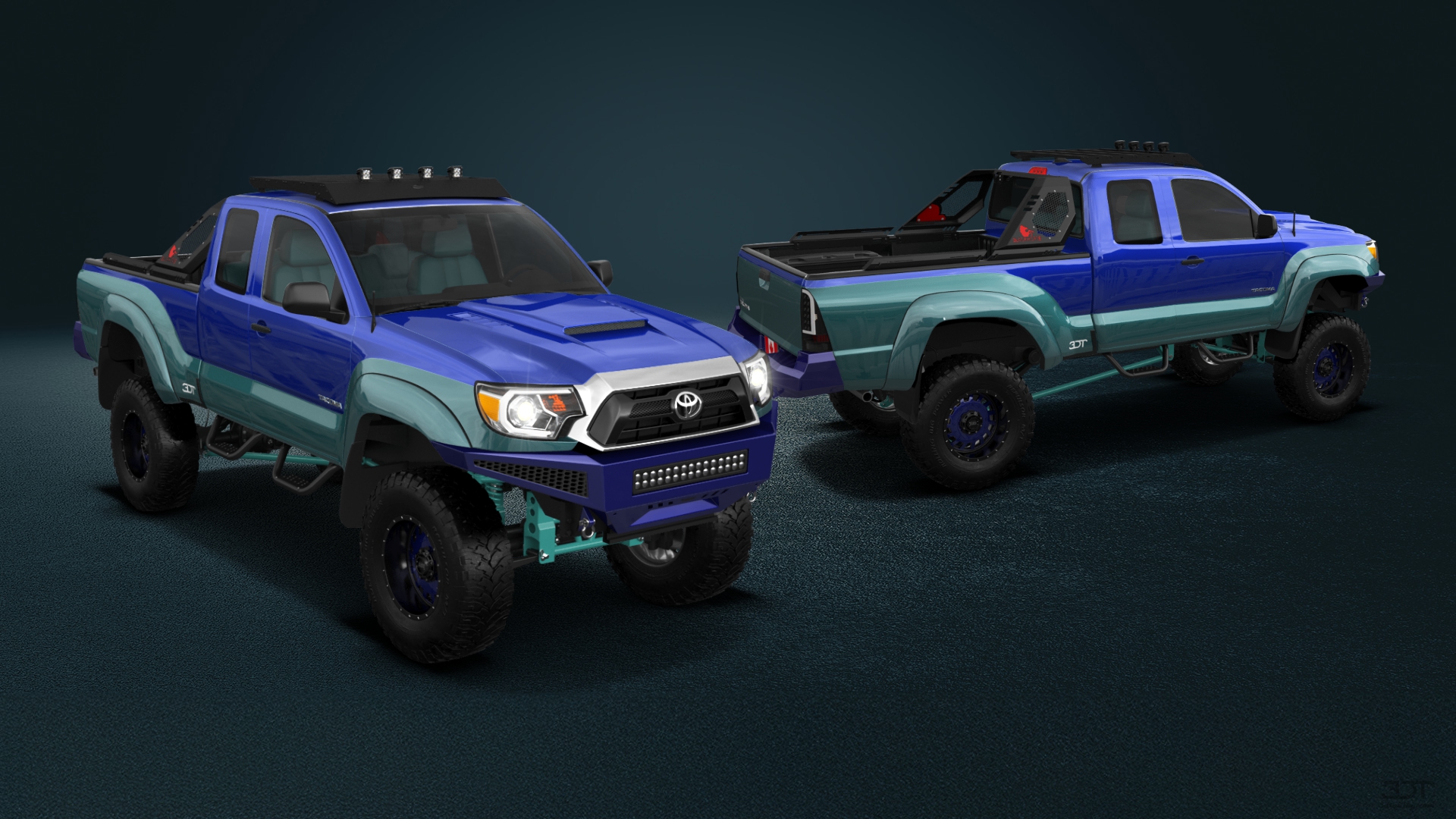 Toyota Tacoma Access Cab 6.2 ft box Pickup Truck 2012