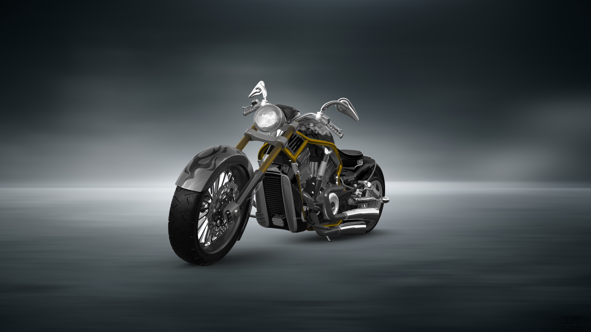 Harley-Davidson Custom Chopper Cruiser 2011