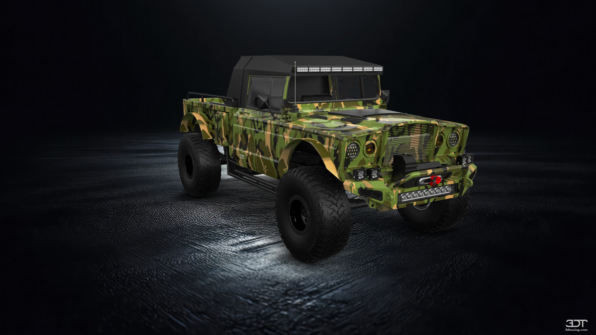 Jeep Kaiser M715 2 Door pickup truck 1968