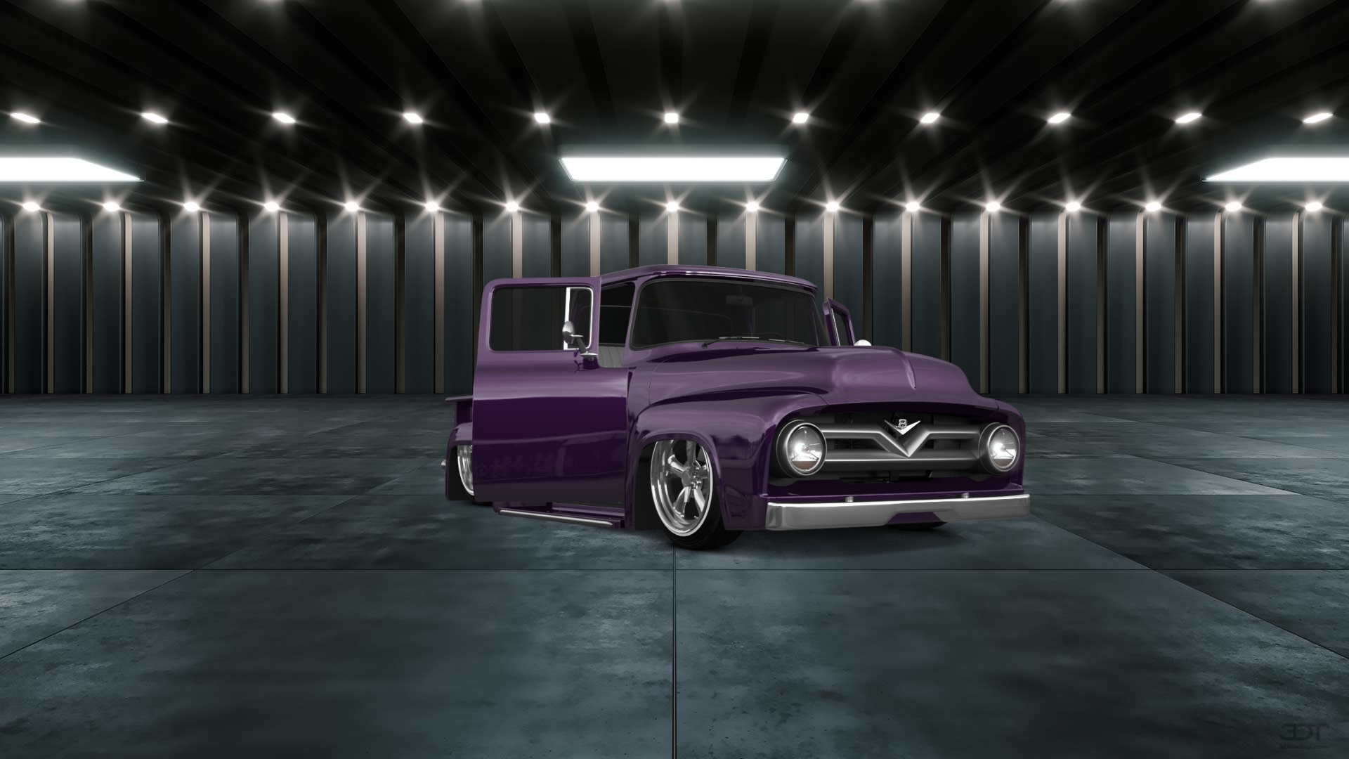 Ford F-100 2 Door truck 1956