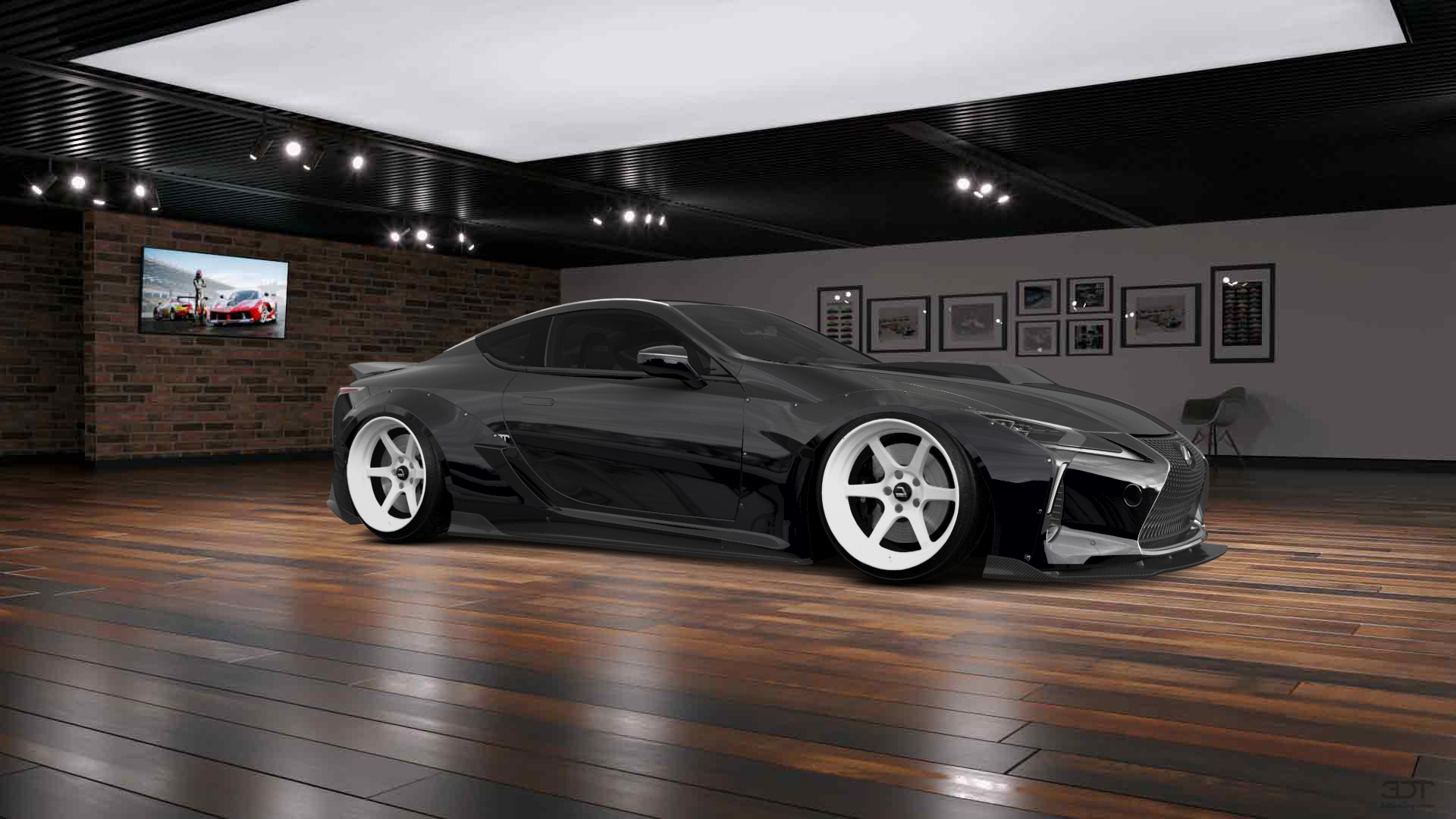 Lexus LC500 2 door fastback coupe 2017 tuning