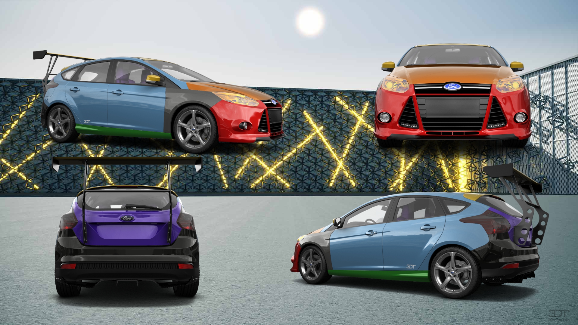 Ford Focus 5 Door Hatchback 2011 tuning