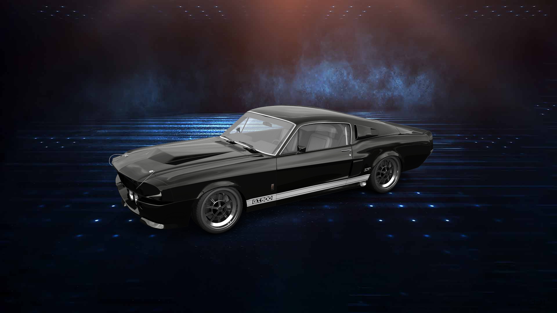 Mustang GT500 2 Door Coupe 1968