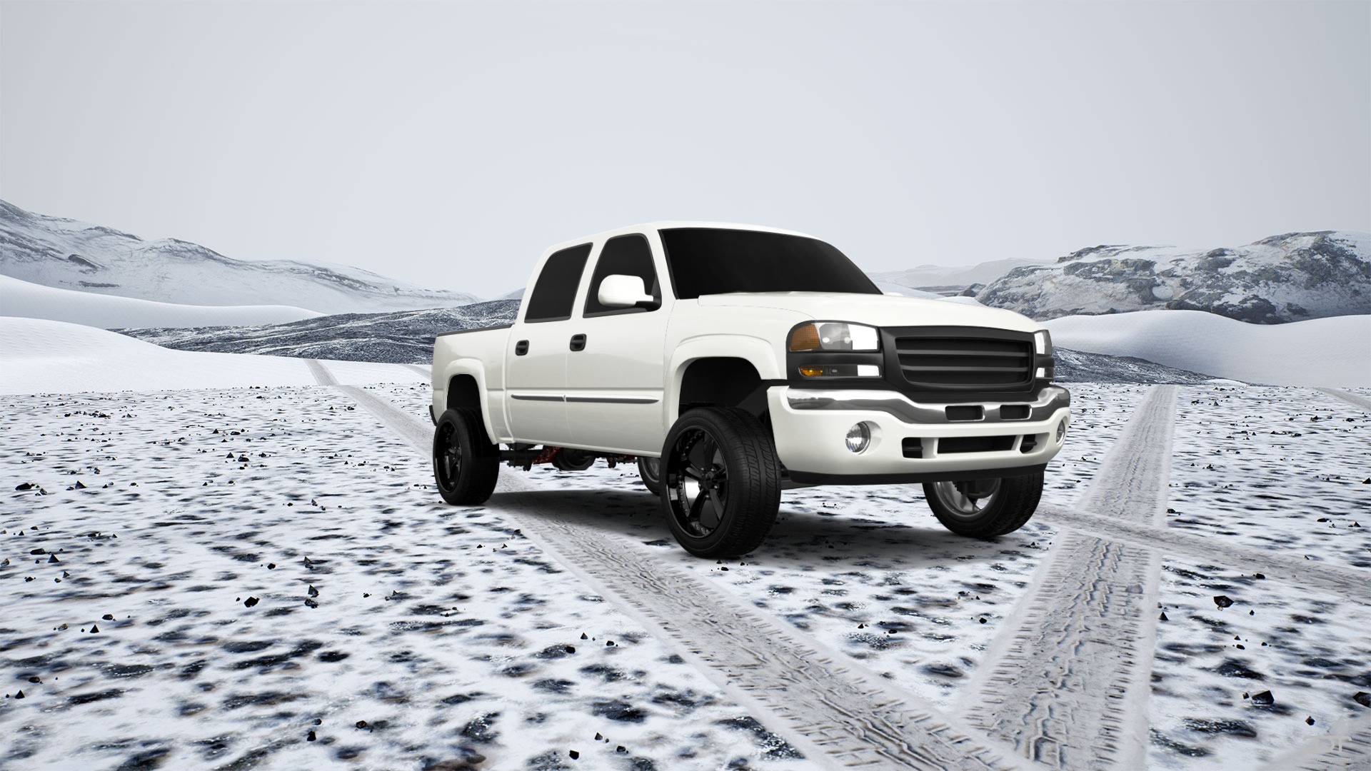 GMC Sierra 1500 Crew Cab Pickup Truck 2000