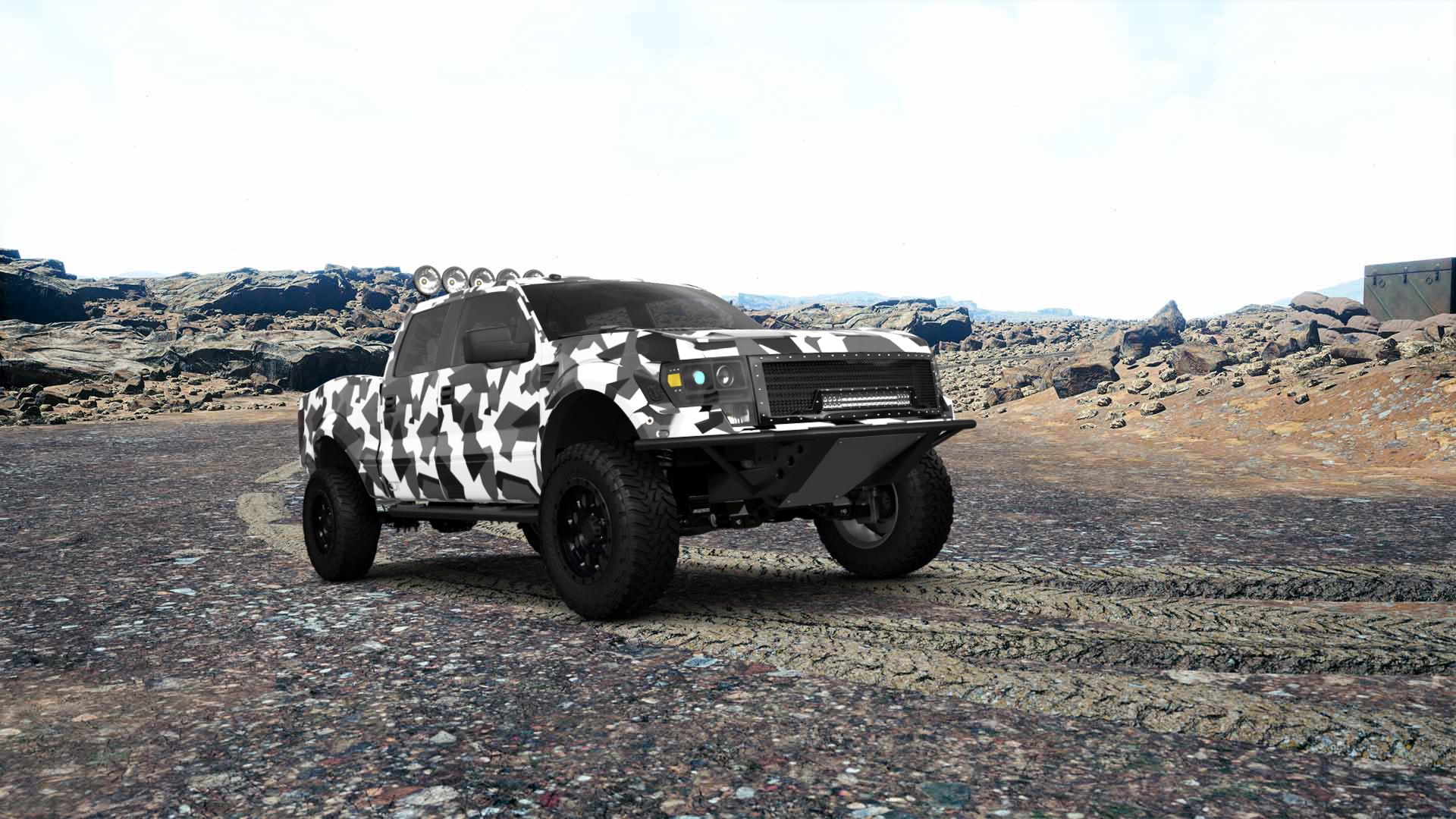 Ford F-150 SVT Raptor 4 Door pickup truck 2013 tuning